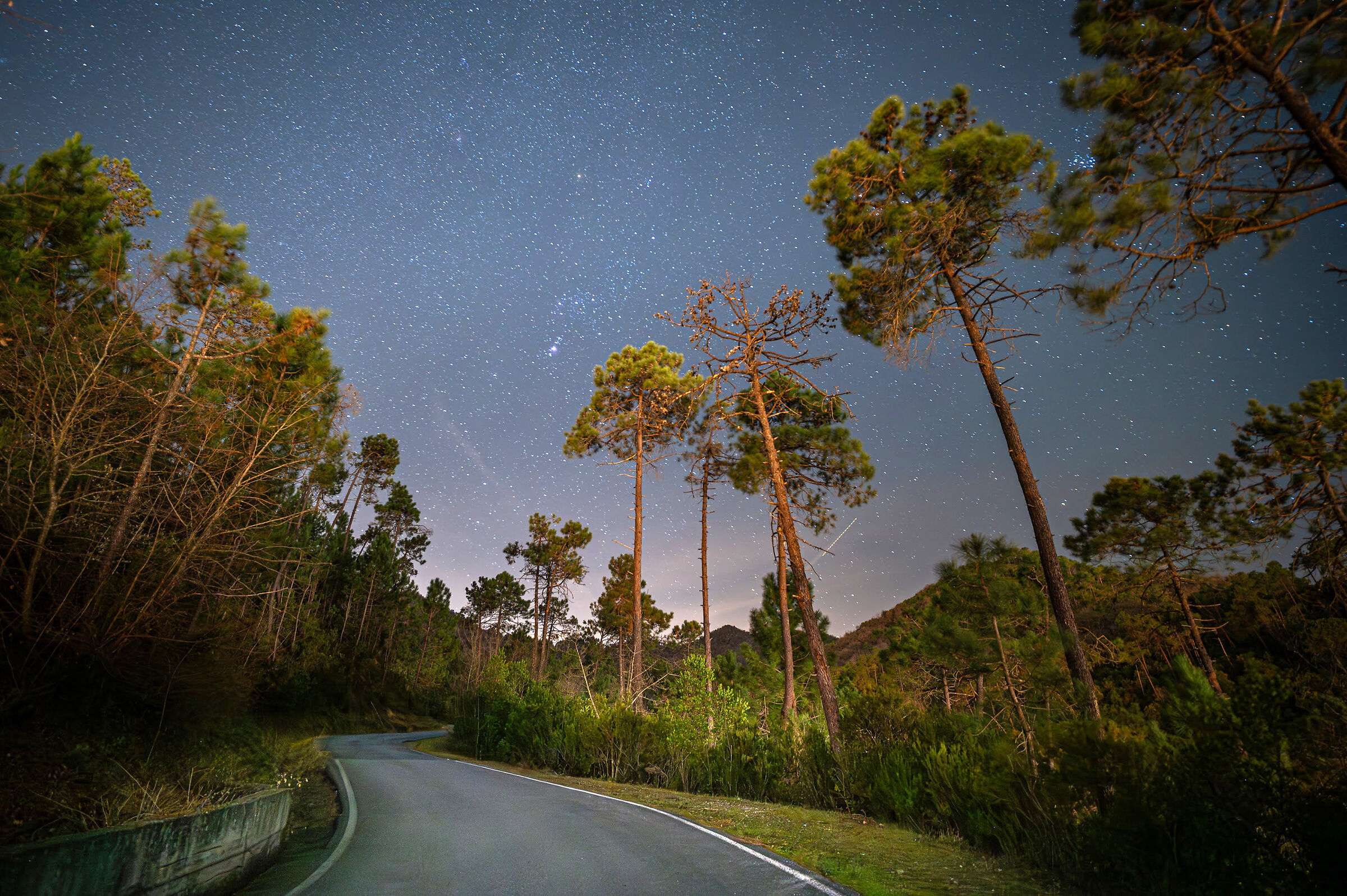 La strada per Orione