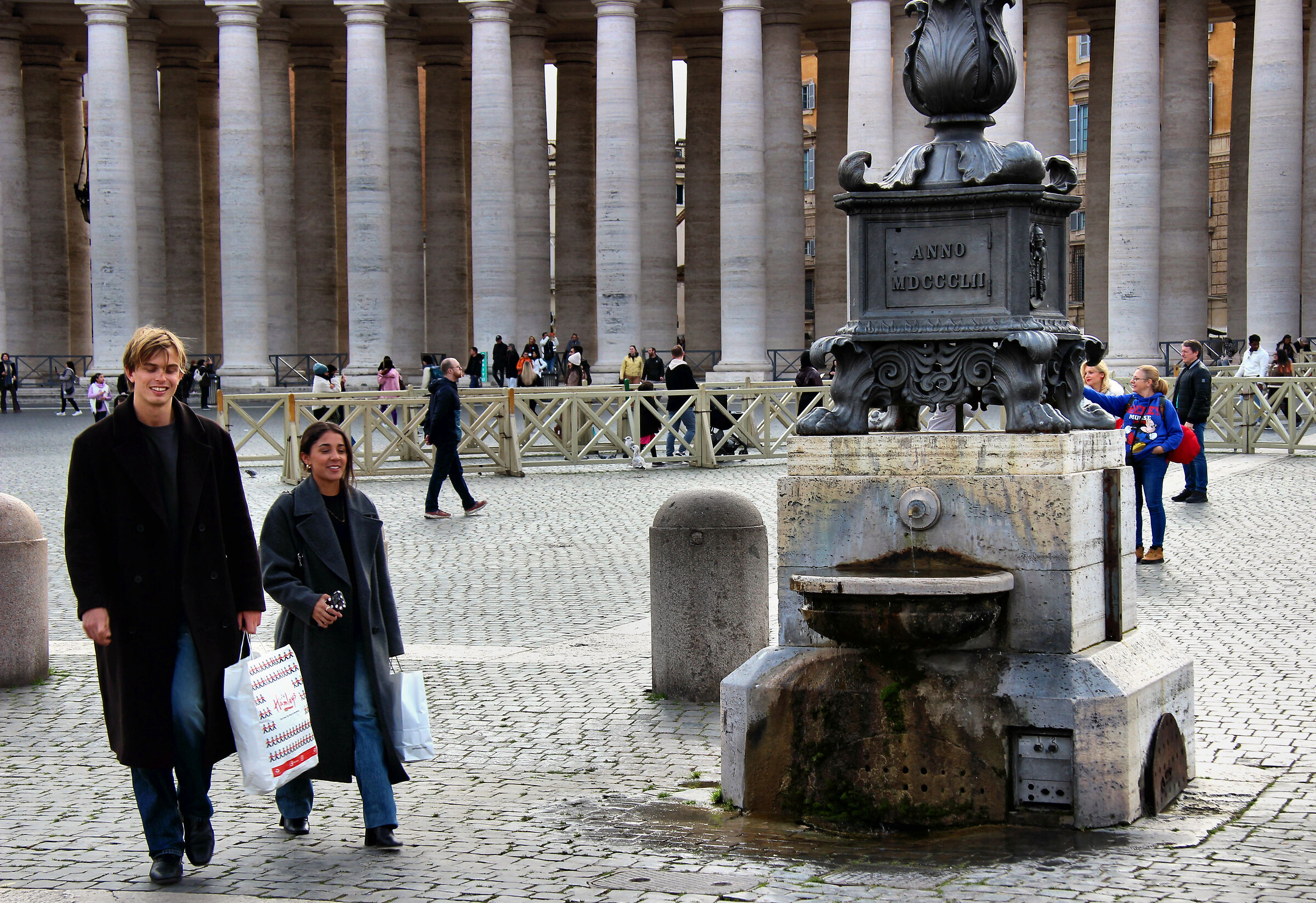 Fontanelle Obelisco Vaticano San Pietro