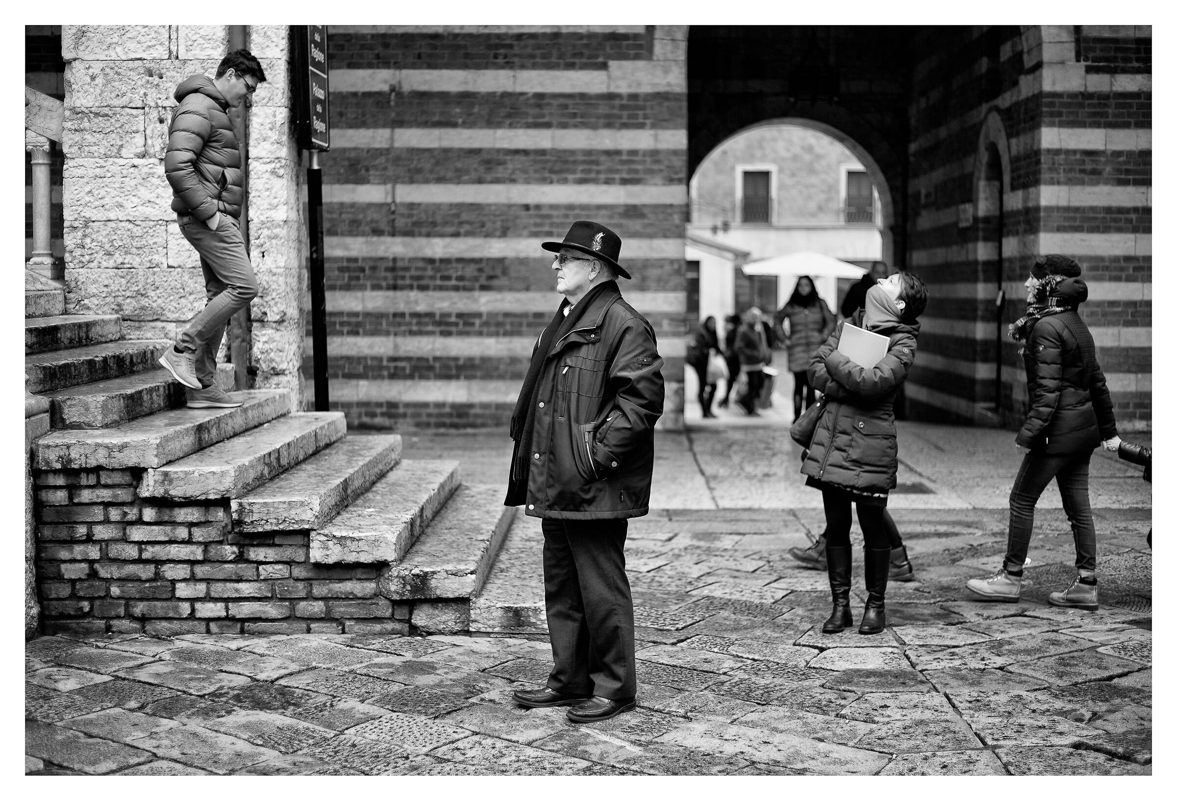 The staircase