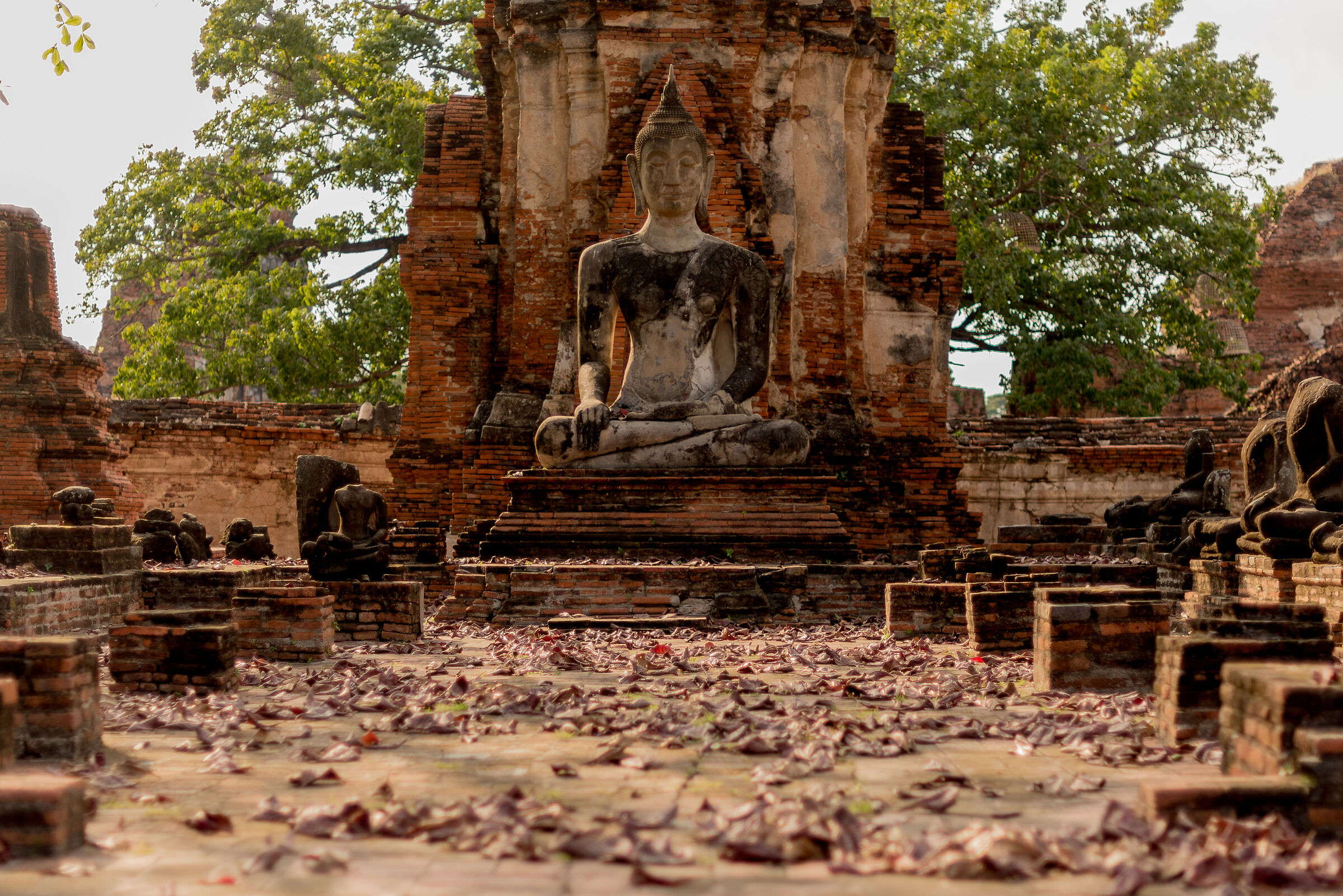 Buddha in meditation at Wat Mahathat