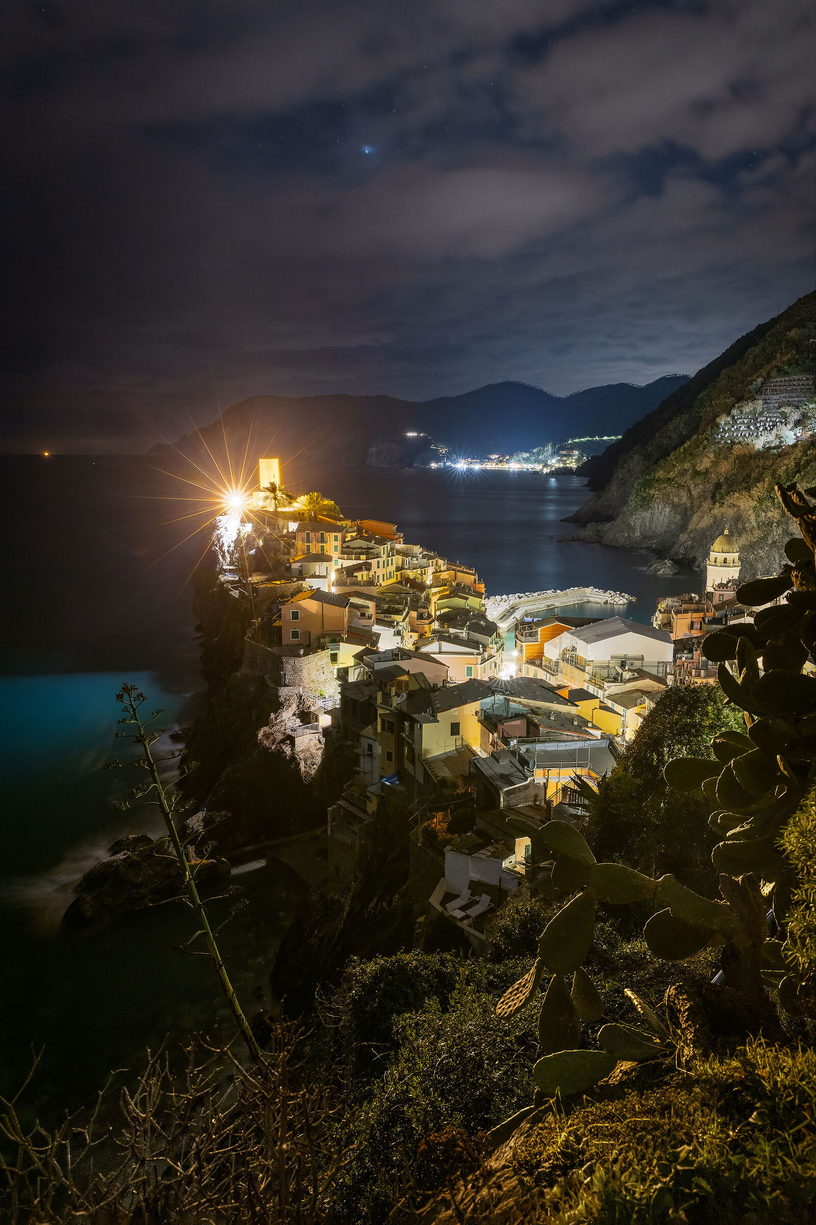 Vernazza by night