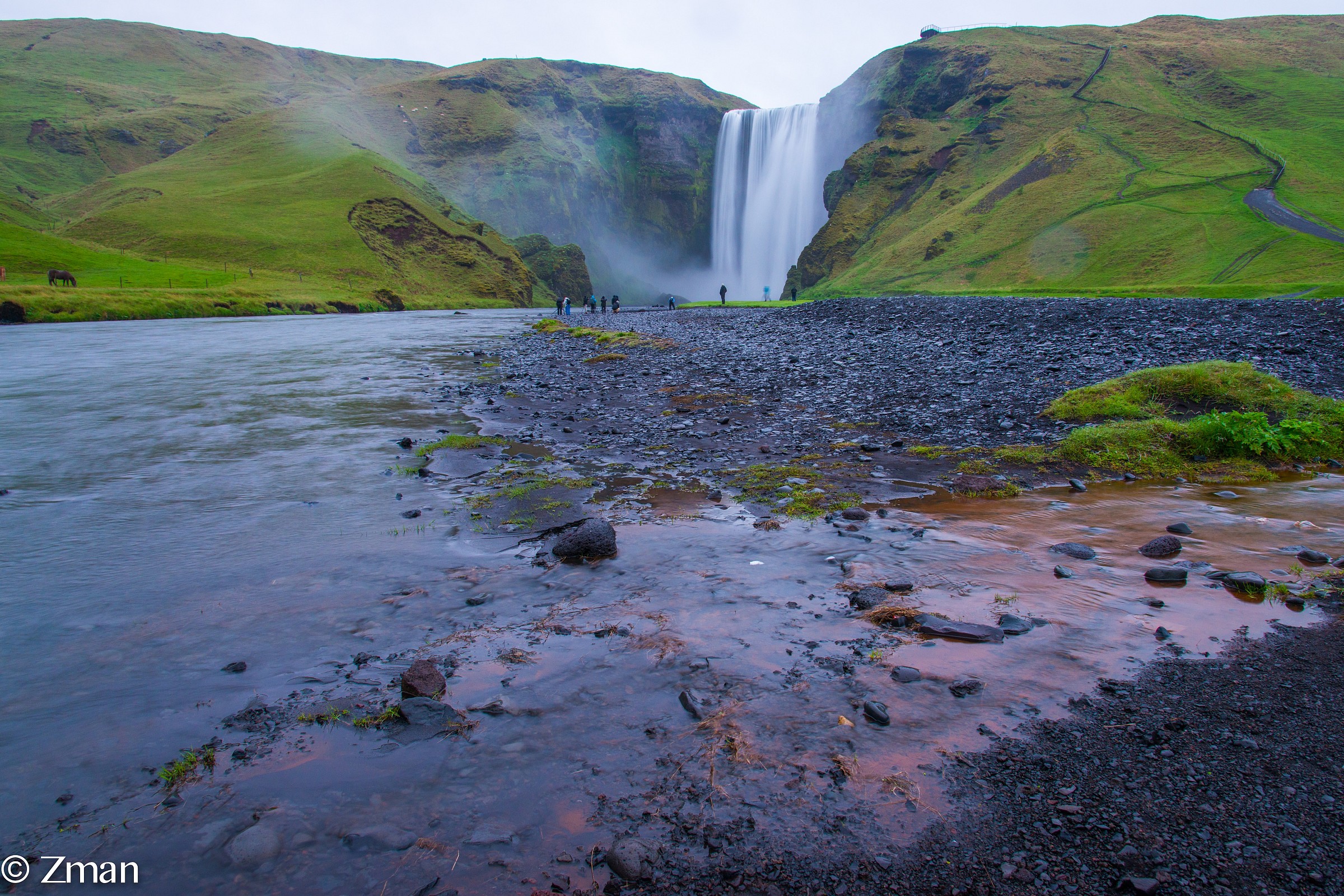 Skogafoss waterfall