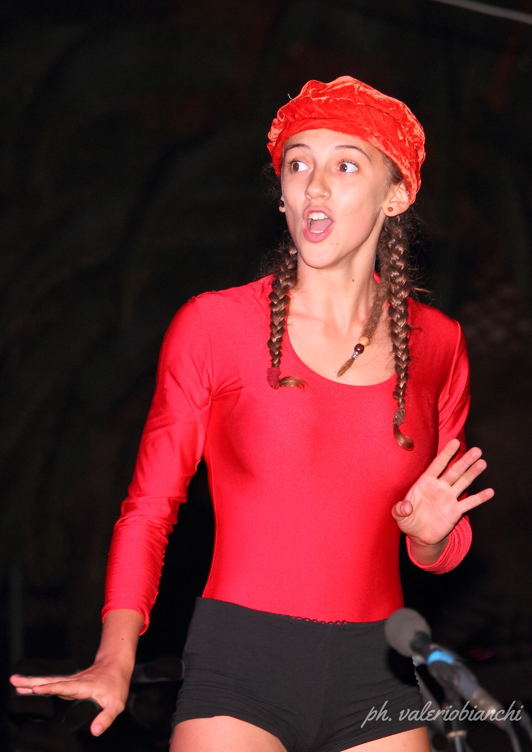 Emozione in rosso.