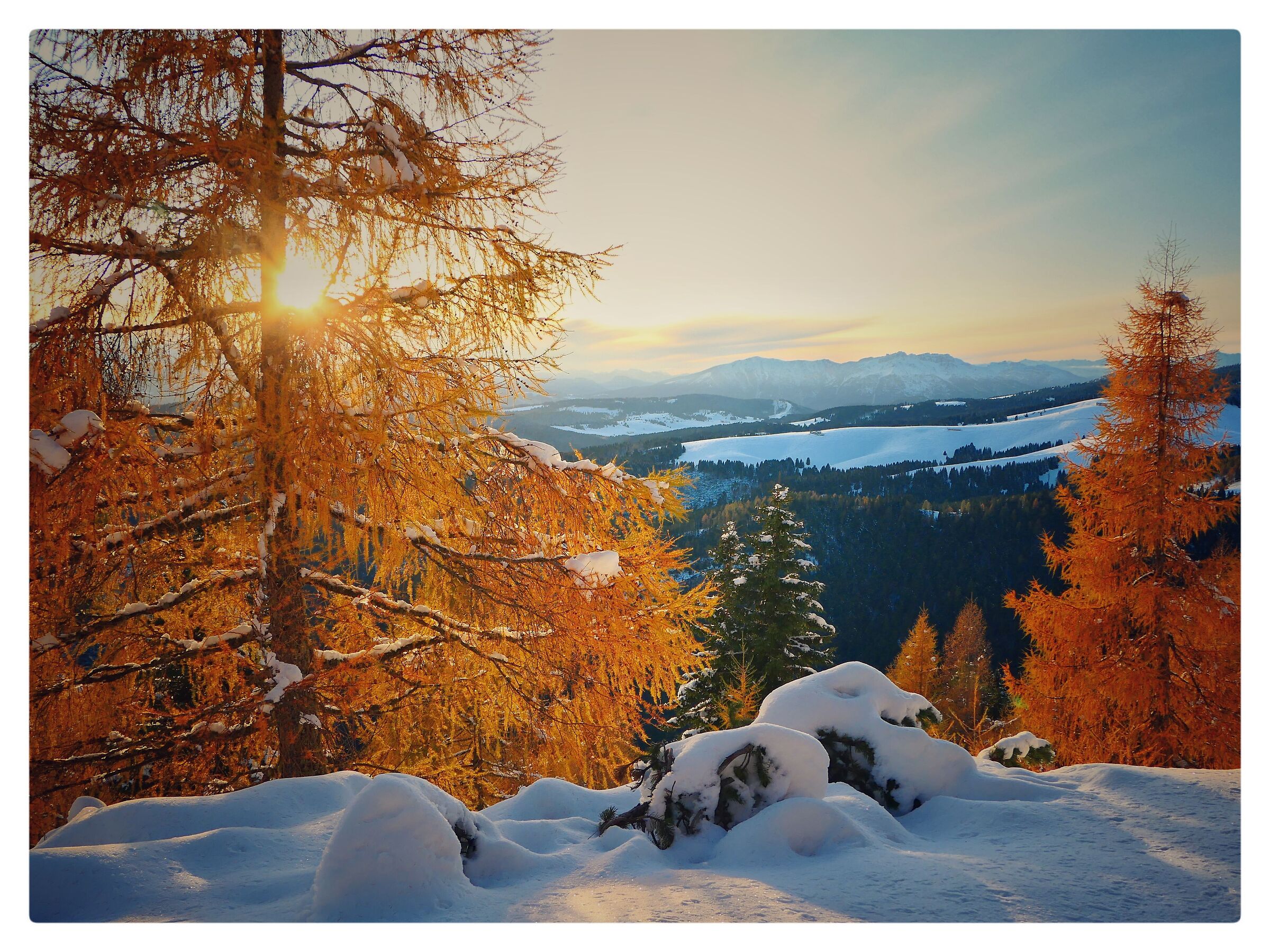 Tramonto in Altopiano di Asiago
