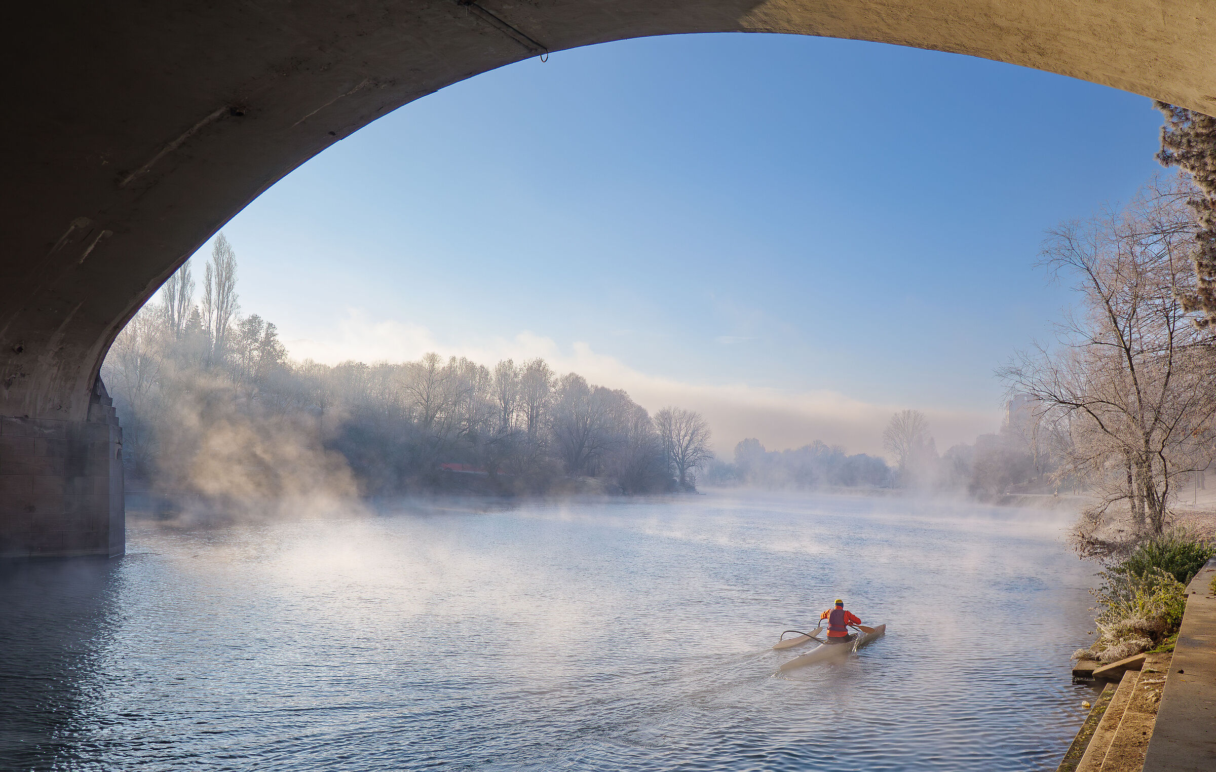 Atmosfera invernale.