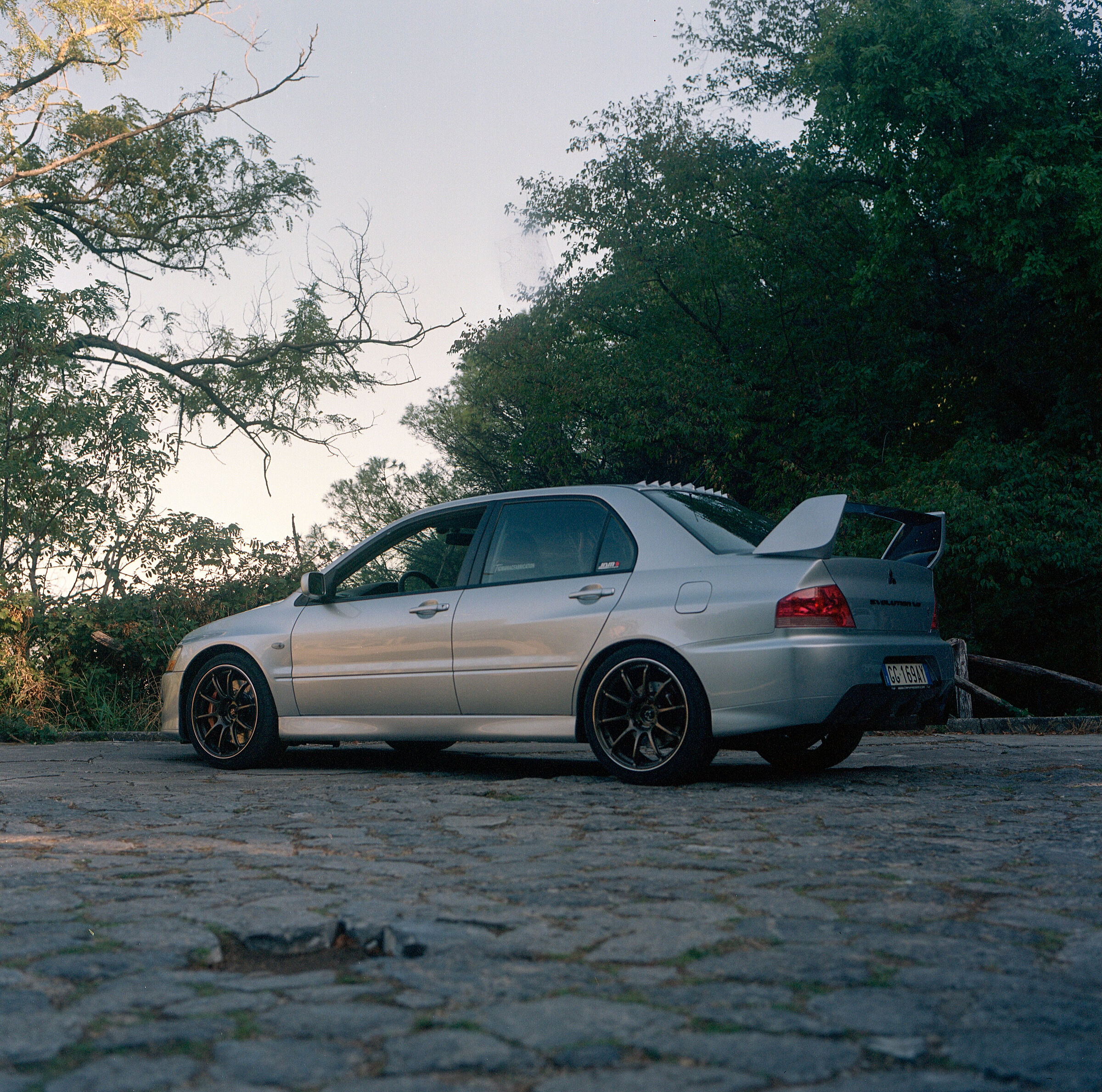 Lancer Evo viii on film