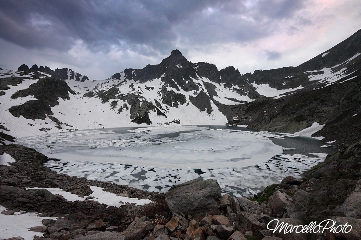 lago Portette dopo il temporale