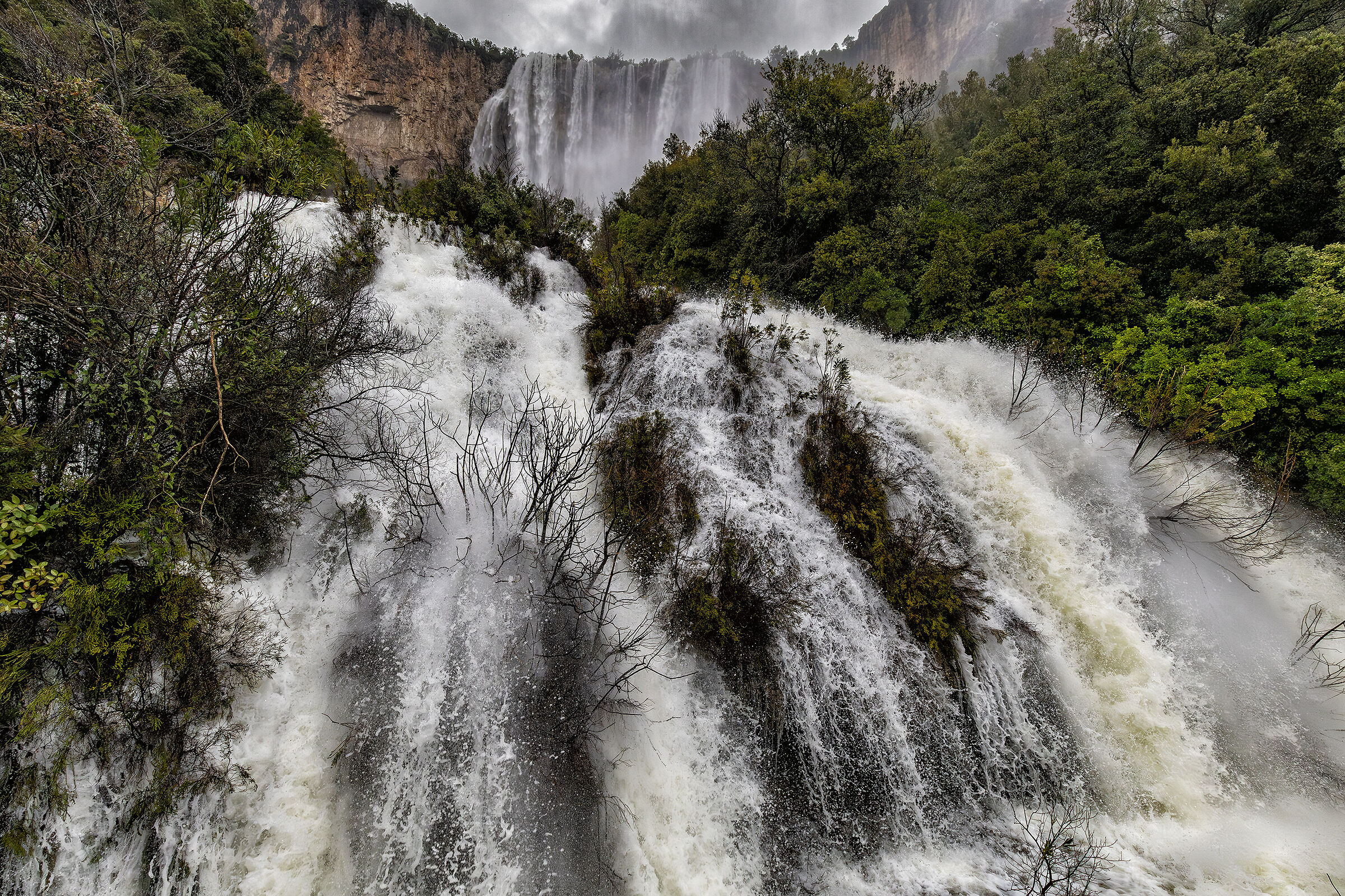 Il ruggito delle cascate Lequarci Ulassai (Sardegna)