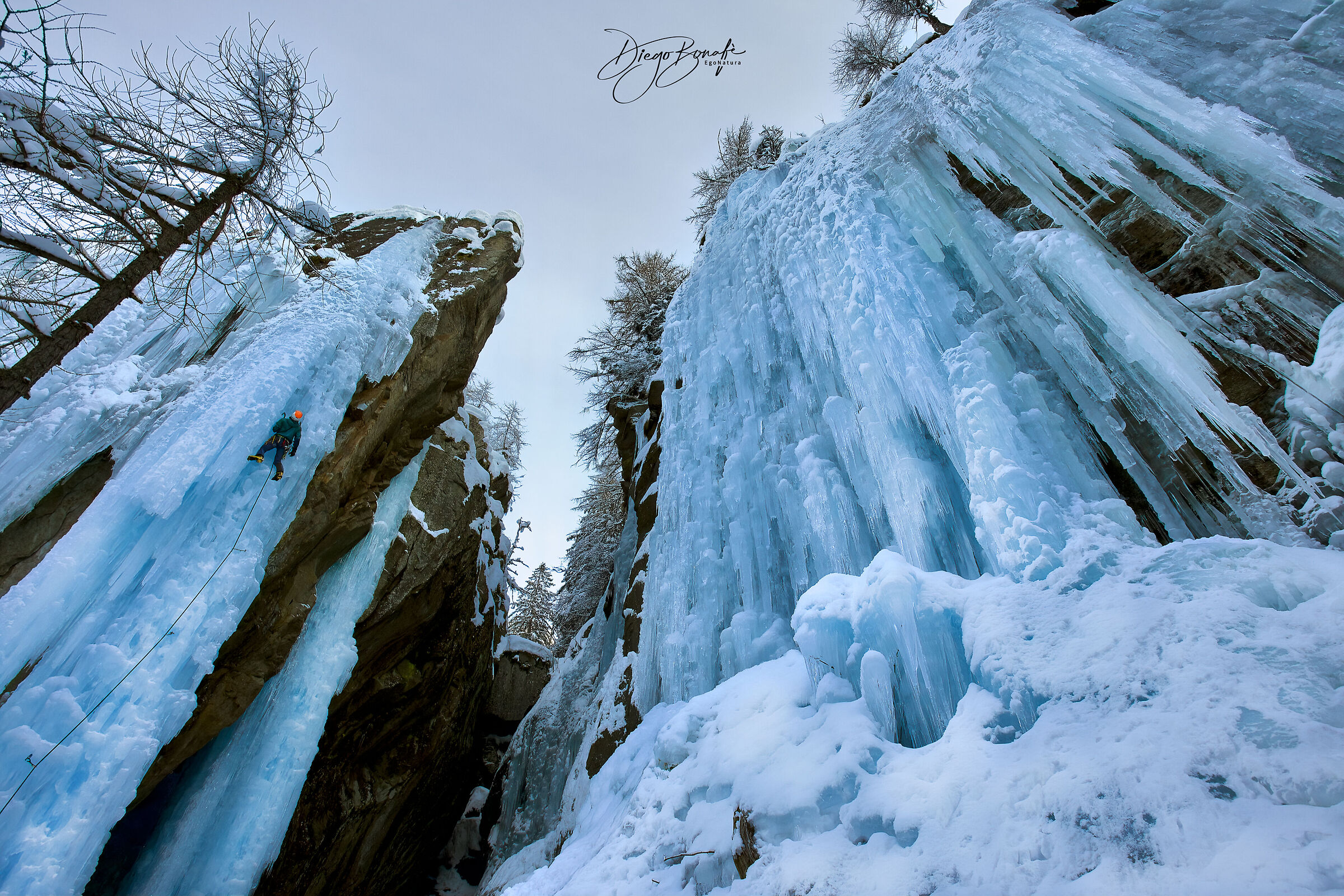 Ice climbing