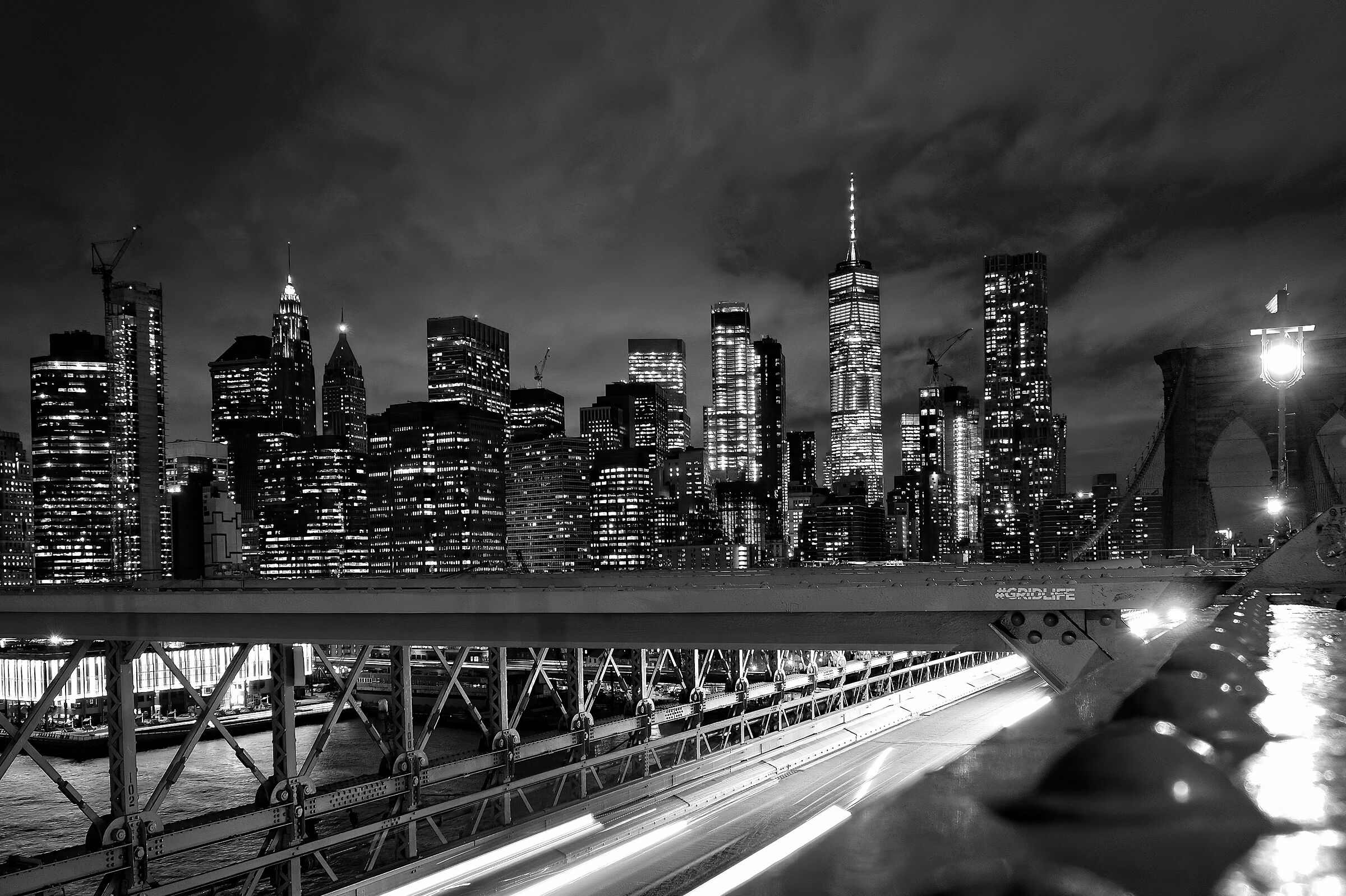 NY Down Town lights