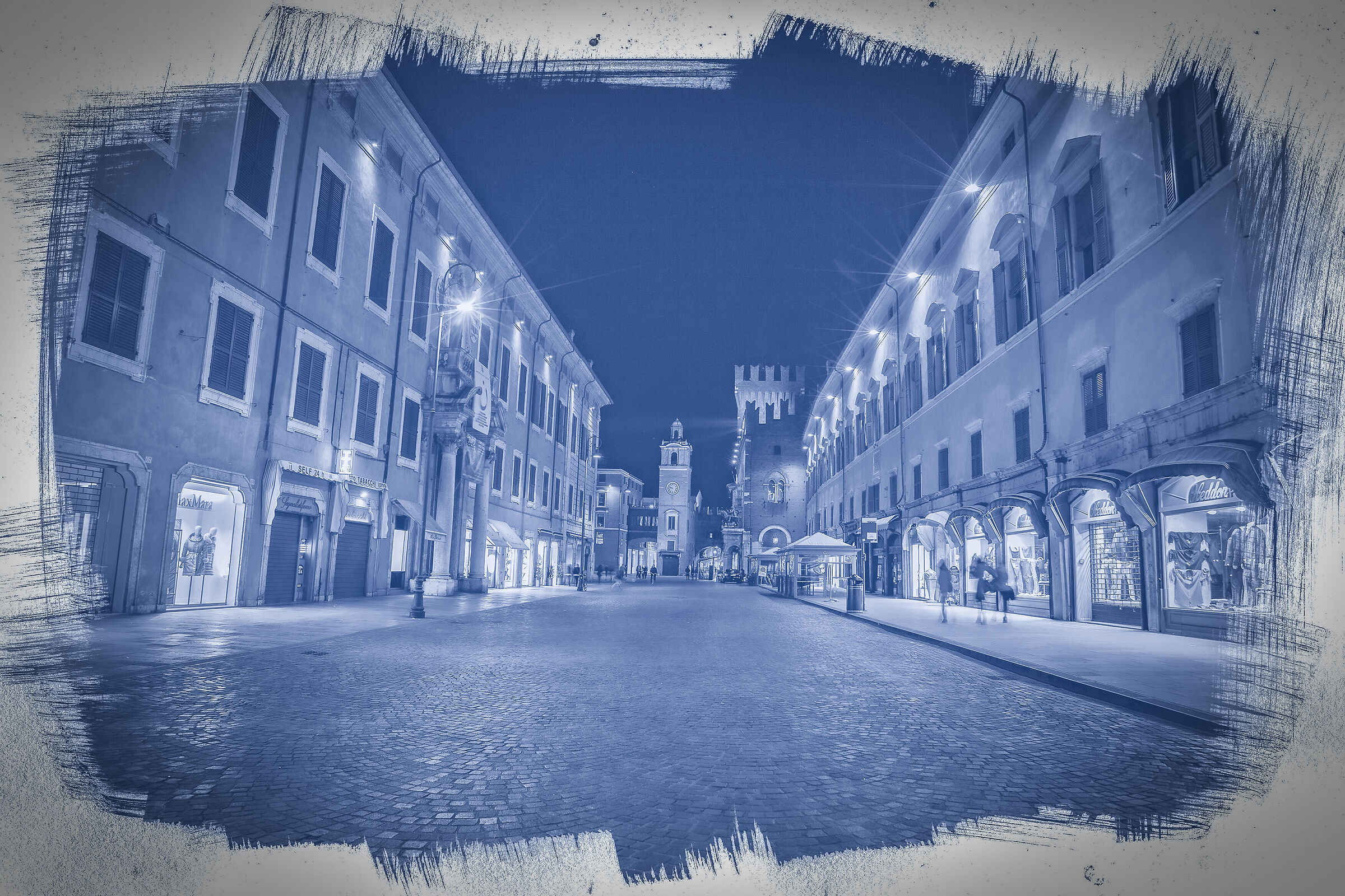 glimpse of Ferrara
