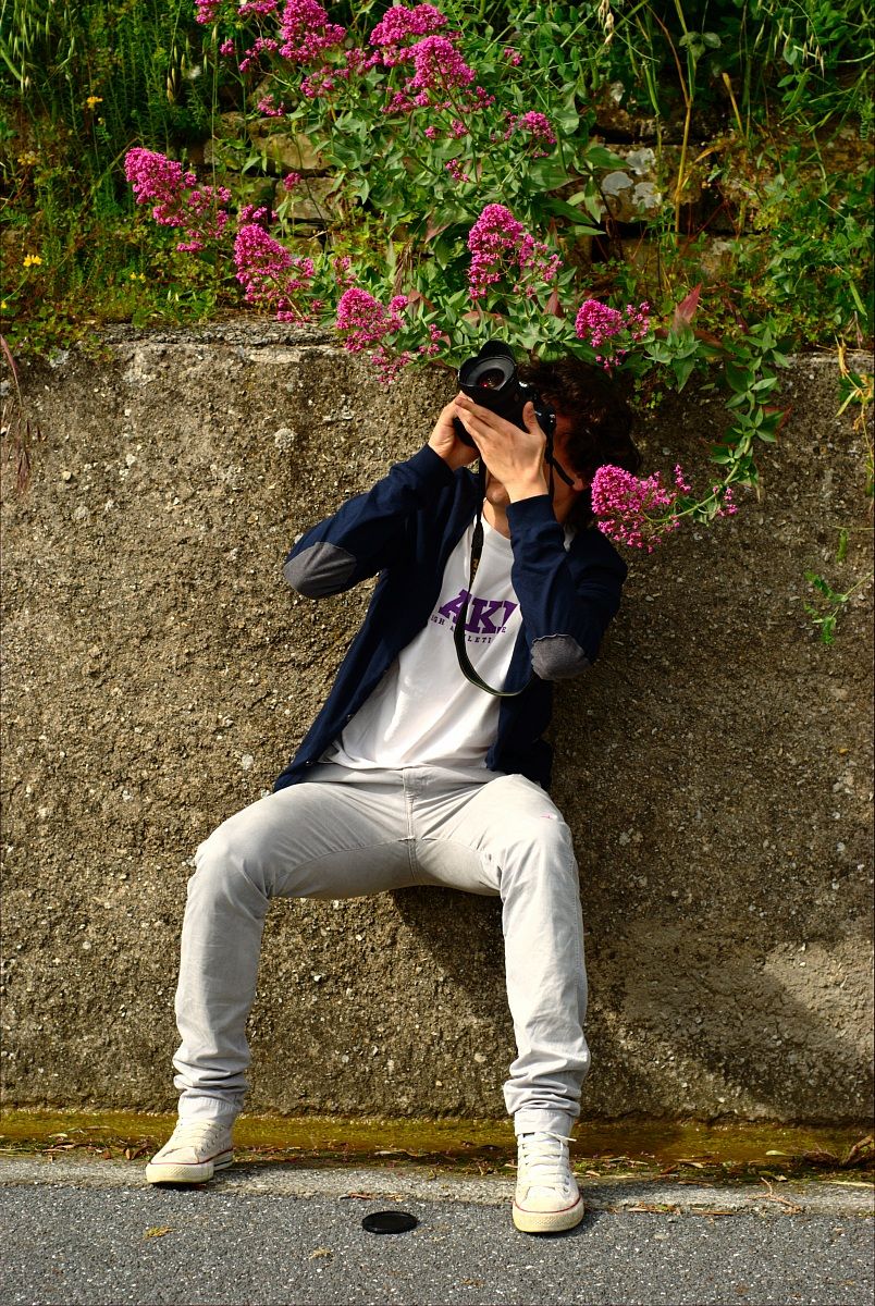 I try to fall into a ditch