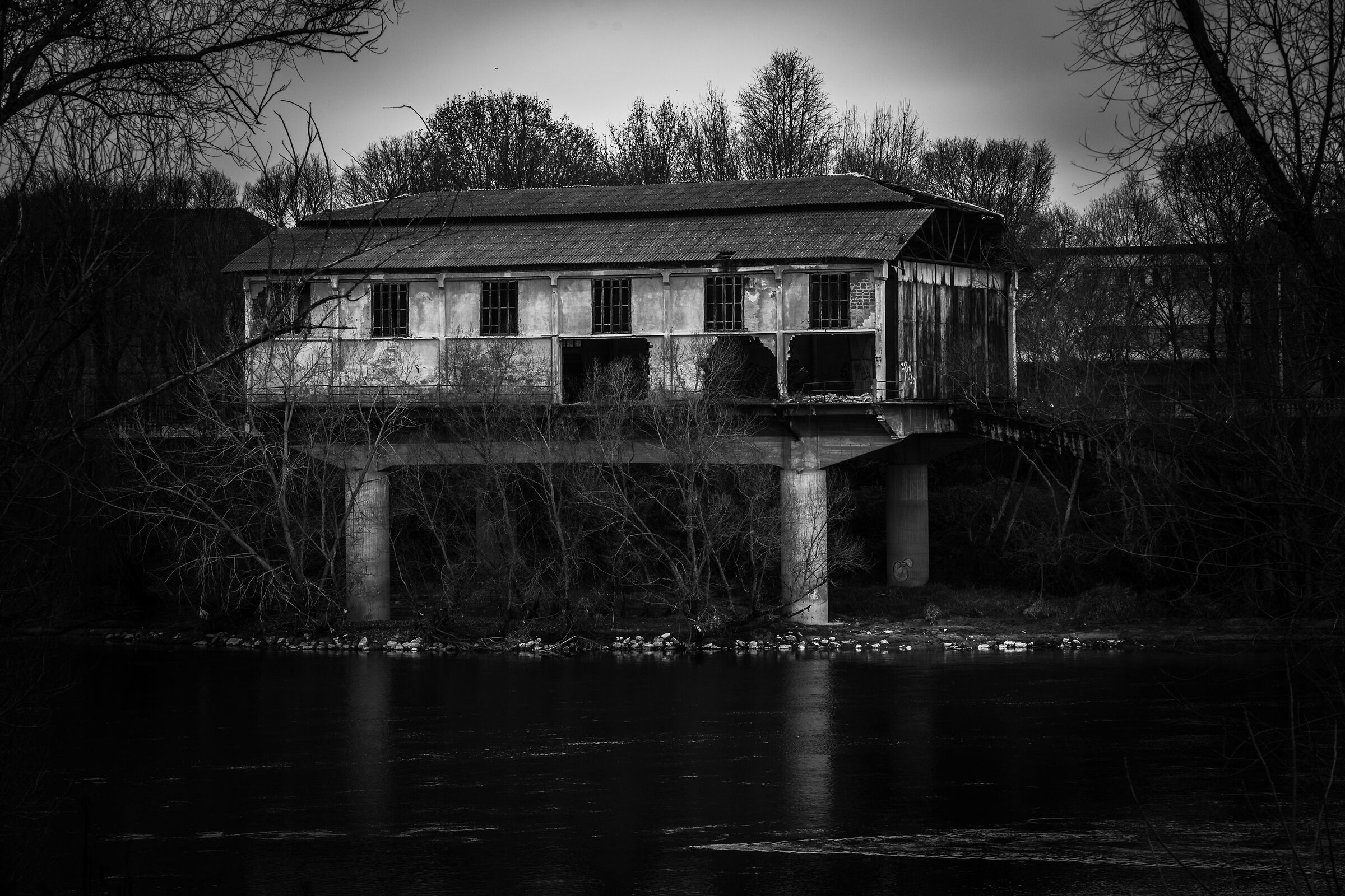 Paesaggio fluviale: il belvedere