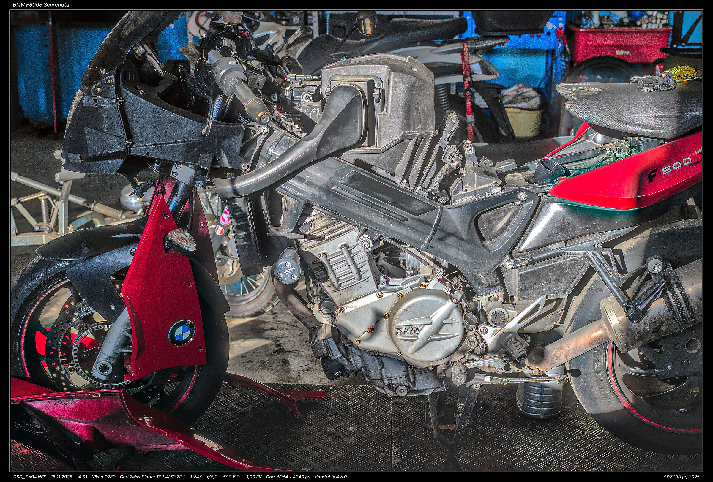 BMW F800S Exhaust