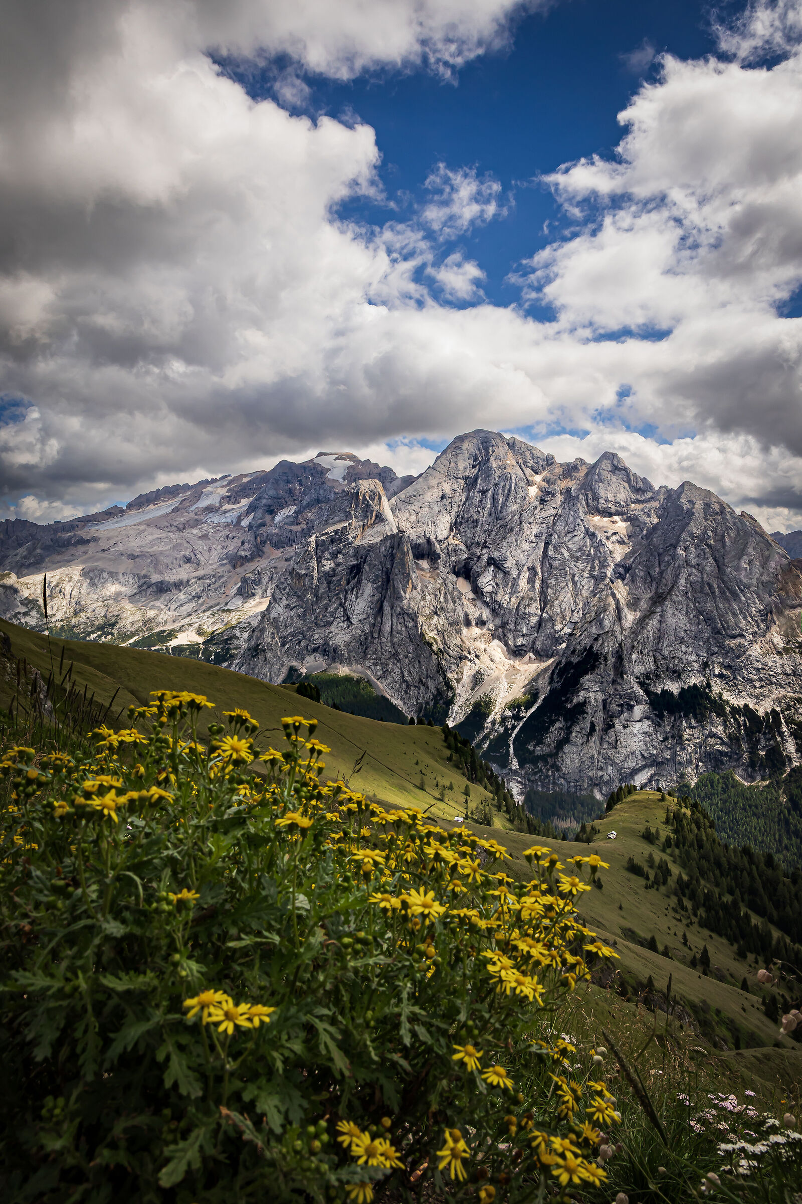 The Marmolada - the queen of the Dolomites