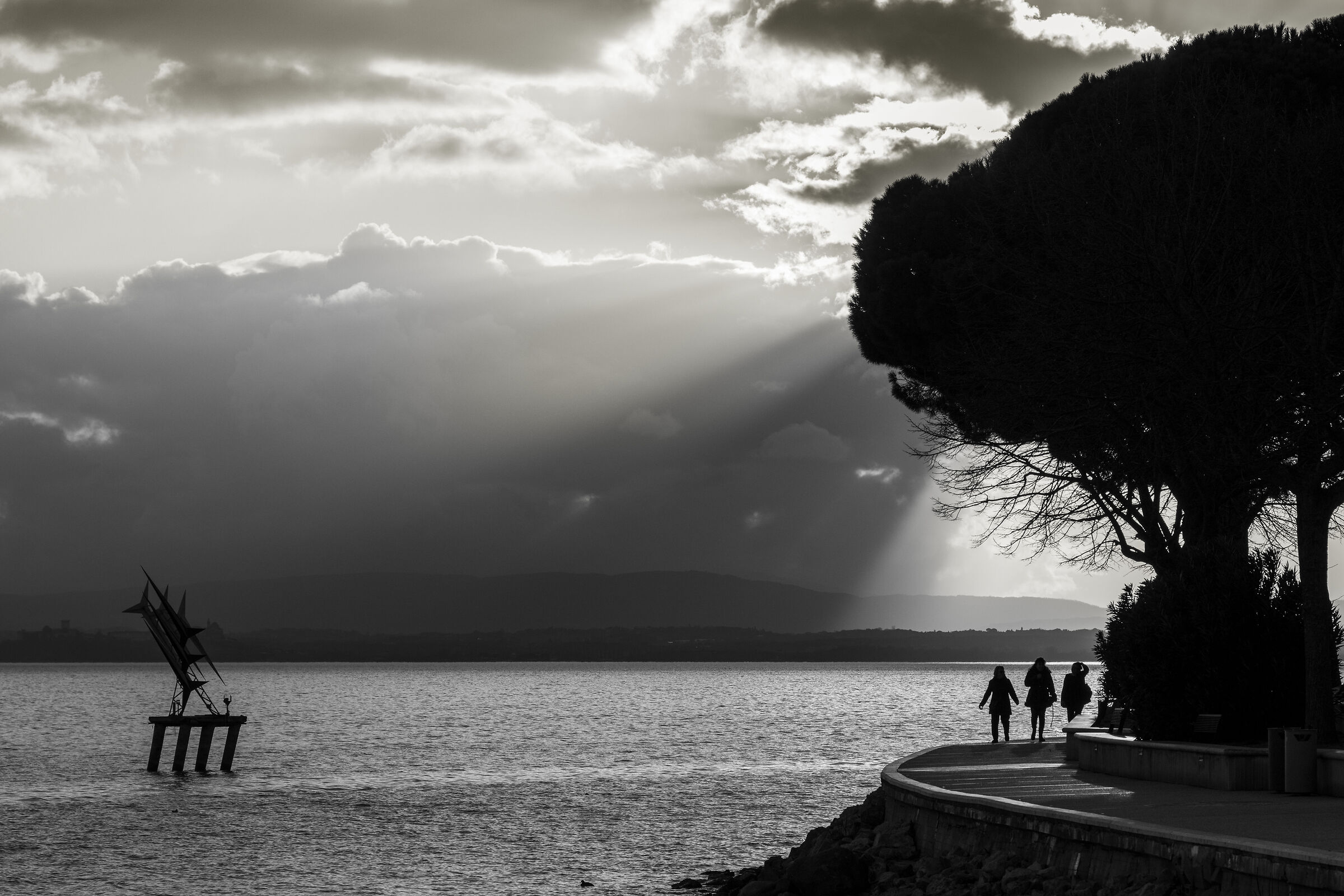 Sunset in Passignano sul Trasimeno