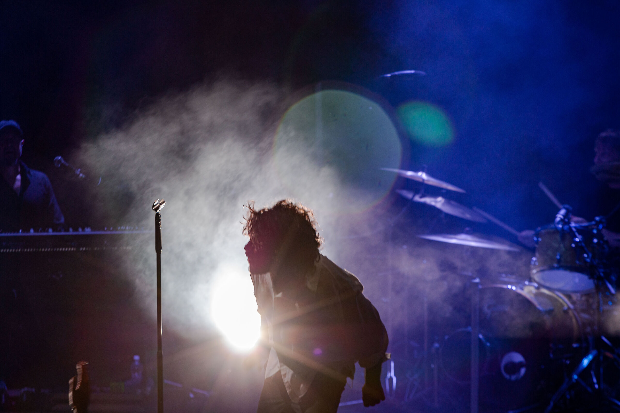 Between lights and shadows