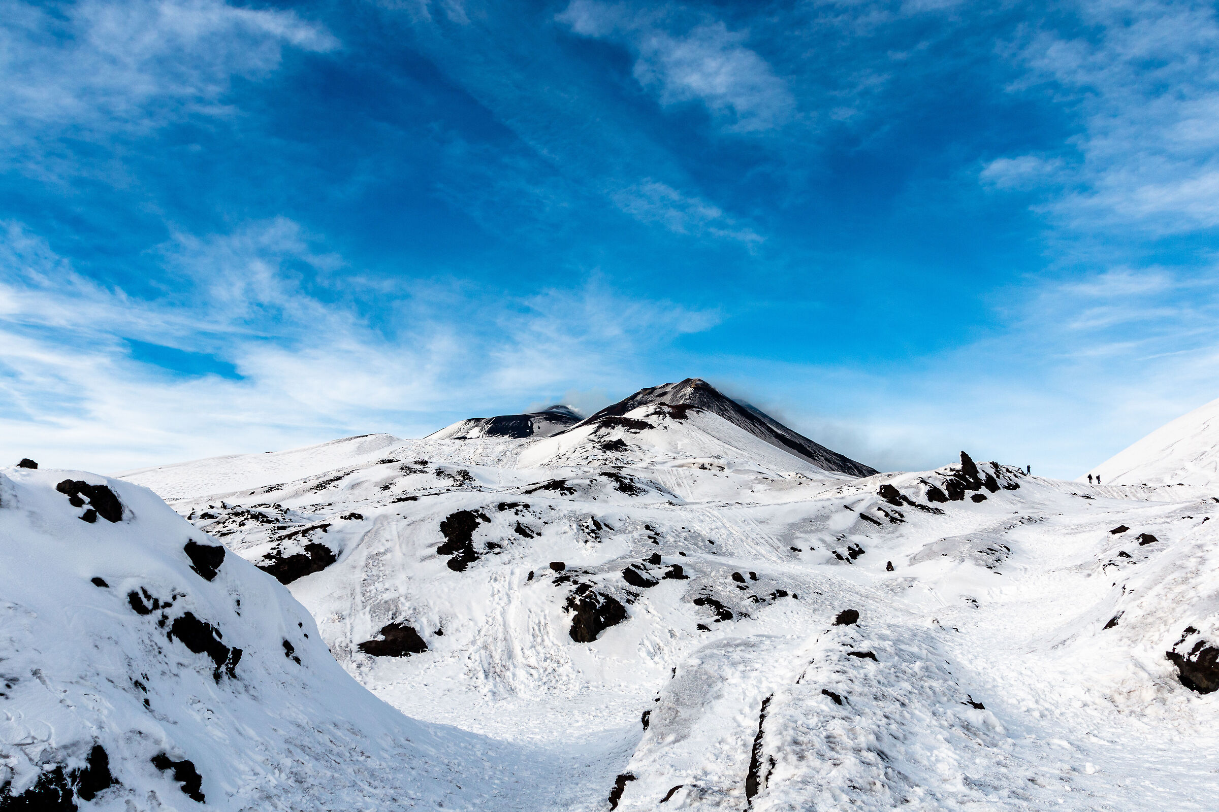 Landscape on Mount Etna