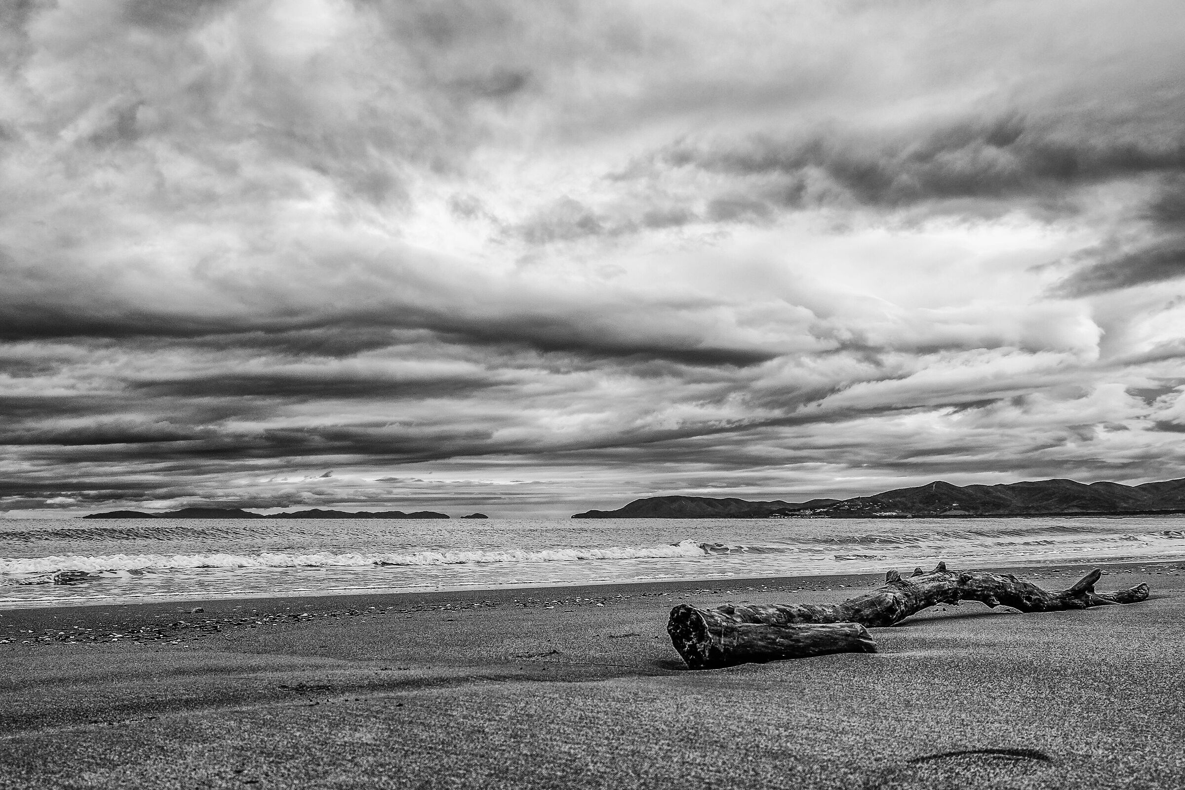 The sea in winter