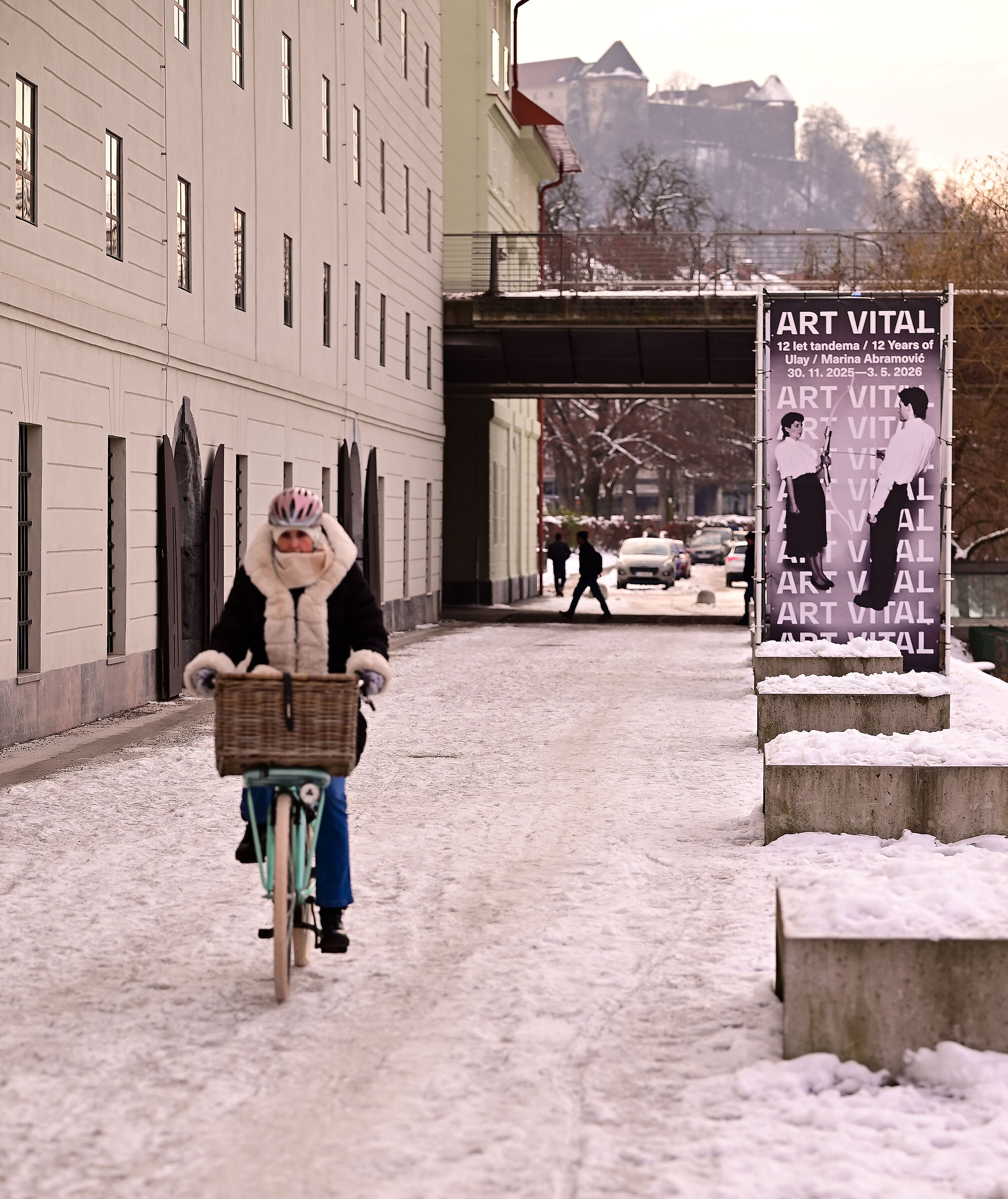 Pattinatore sul ghiaccio.