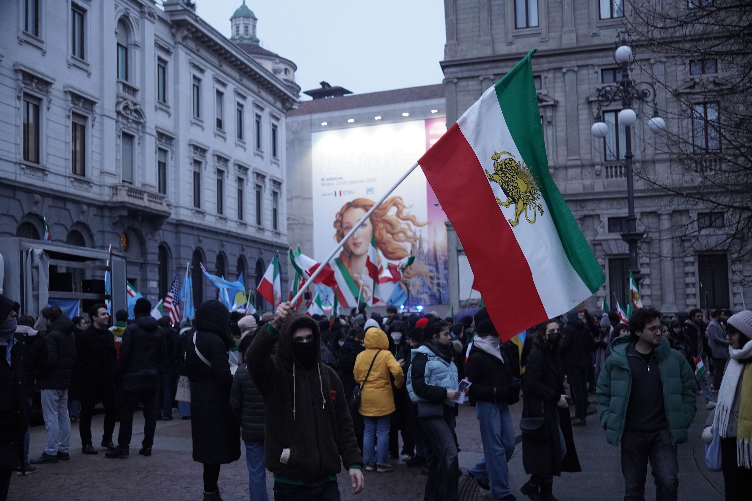 Manifestazione per l'Iran. Sabato 24/01/2026,  17:07