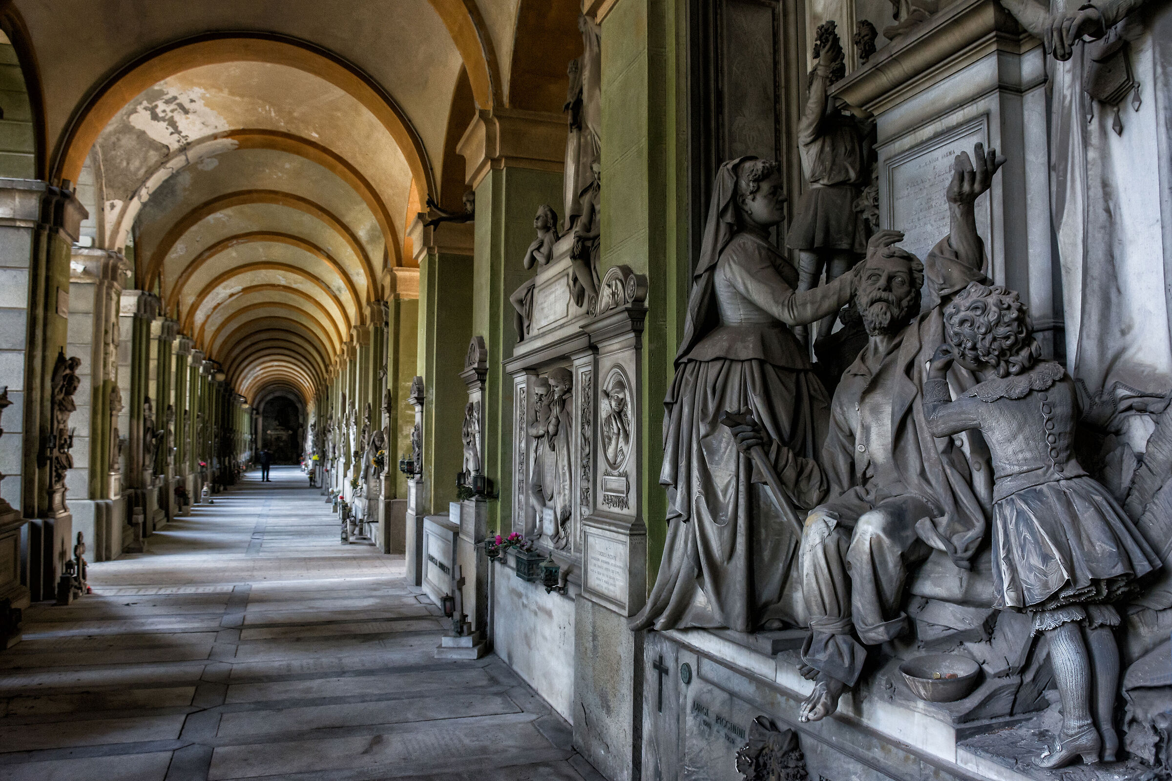 Le gallerie di Staglieno