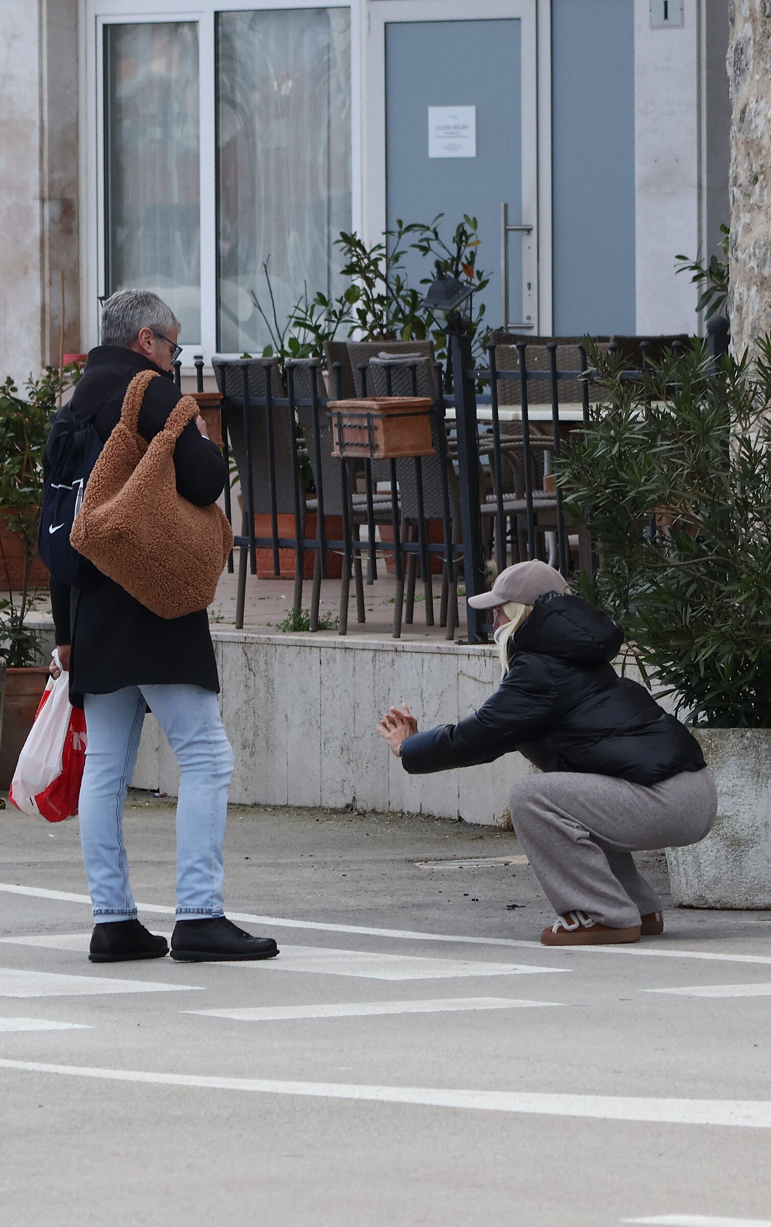 Si metteva così e diceva "clic", senza foto...