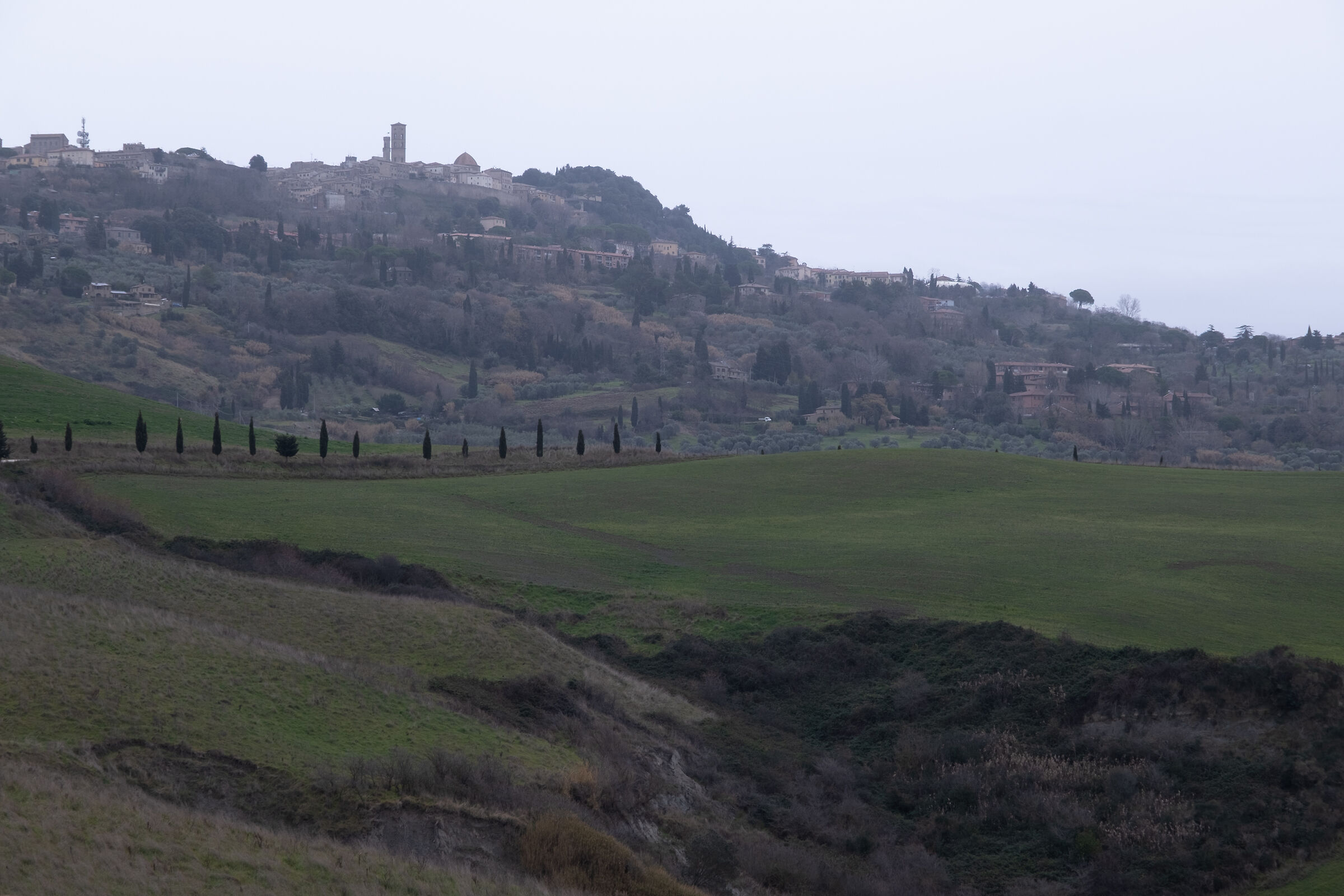 Crete di Volterra in January 03