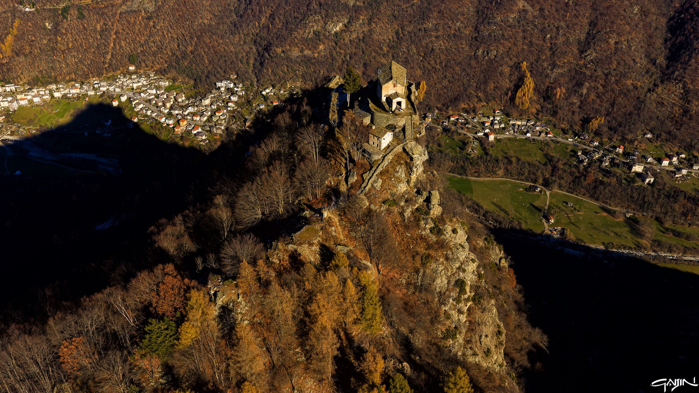 Sul cucuzzolo della montagna