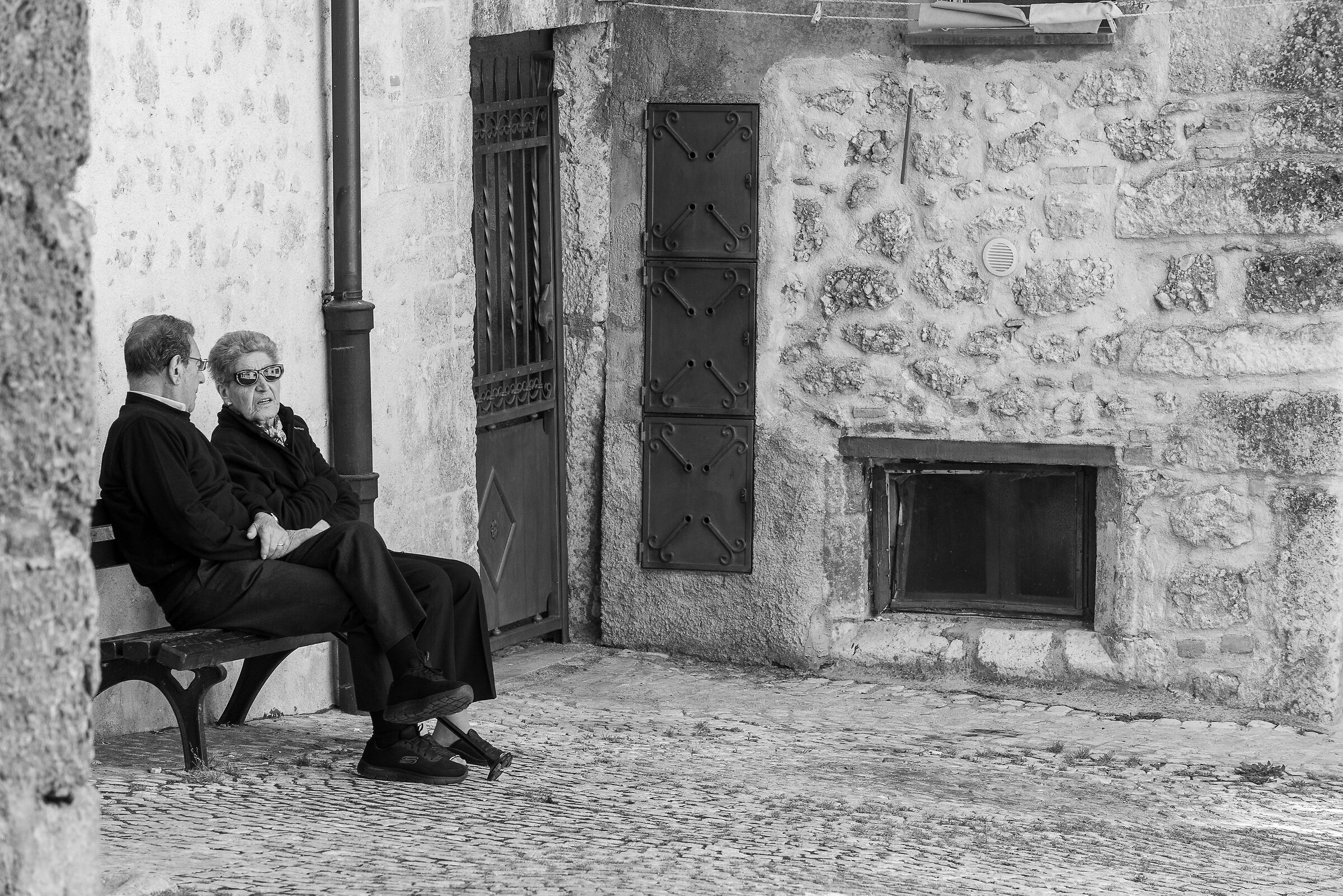 Istanti di vita quotidiana a Scanno