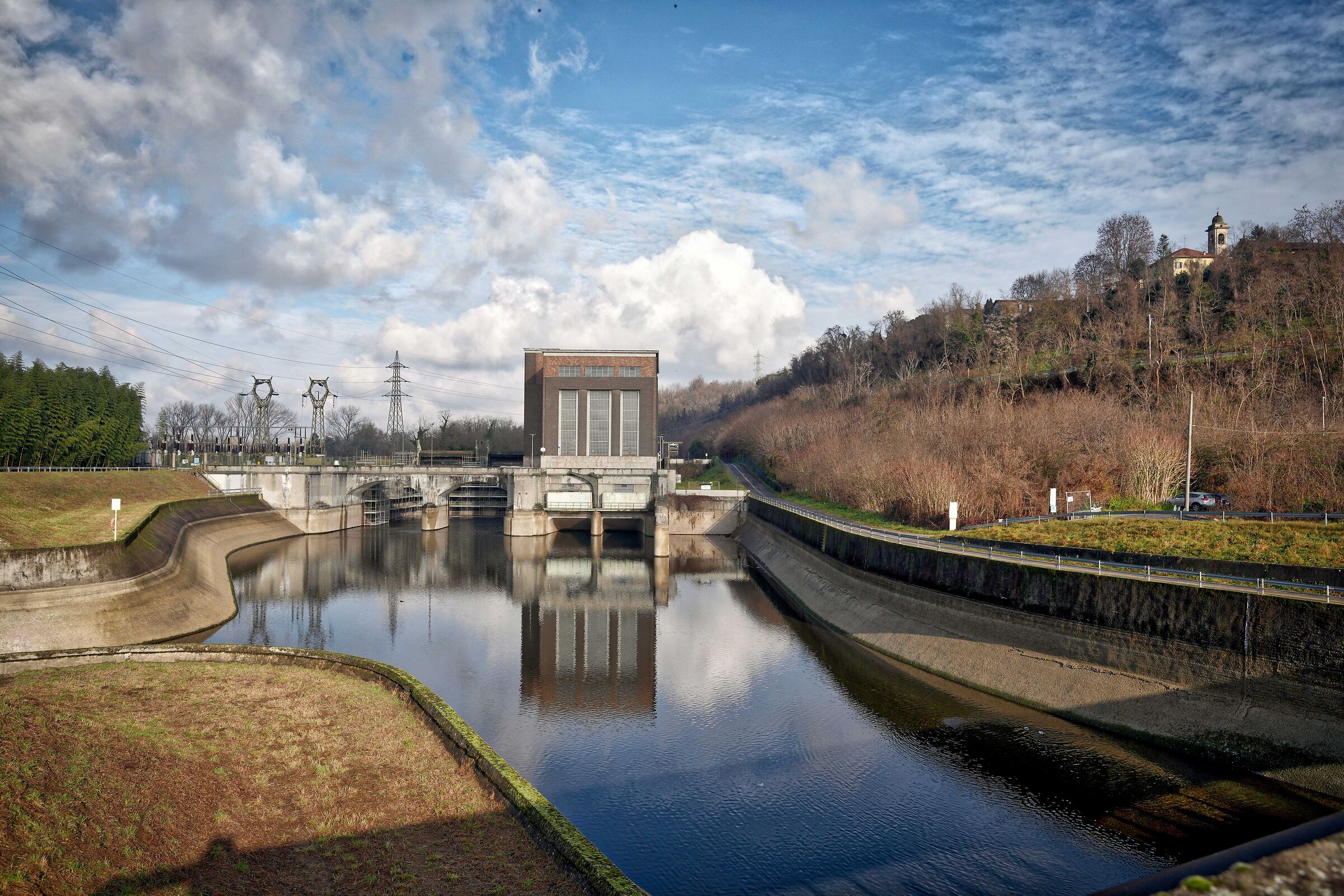 Vizzola Ticino hydroelectric power plant