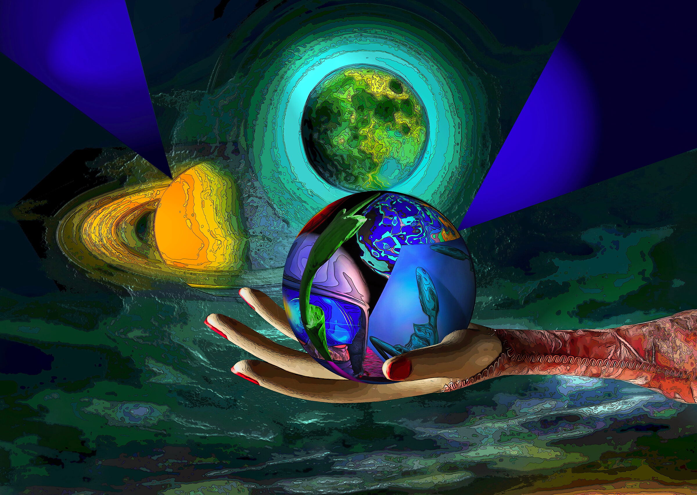 The world in one hand