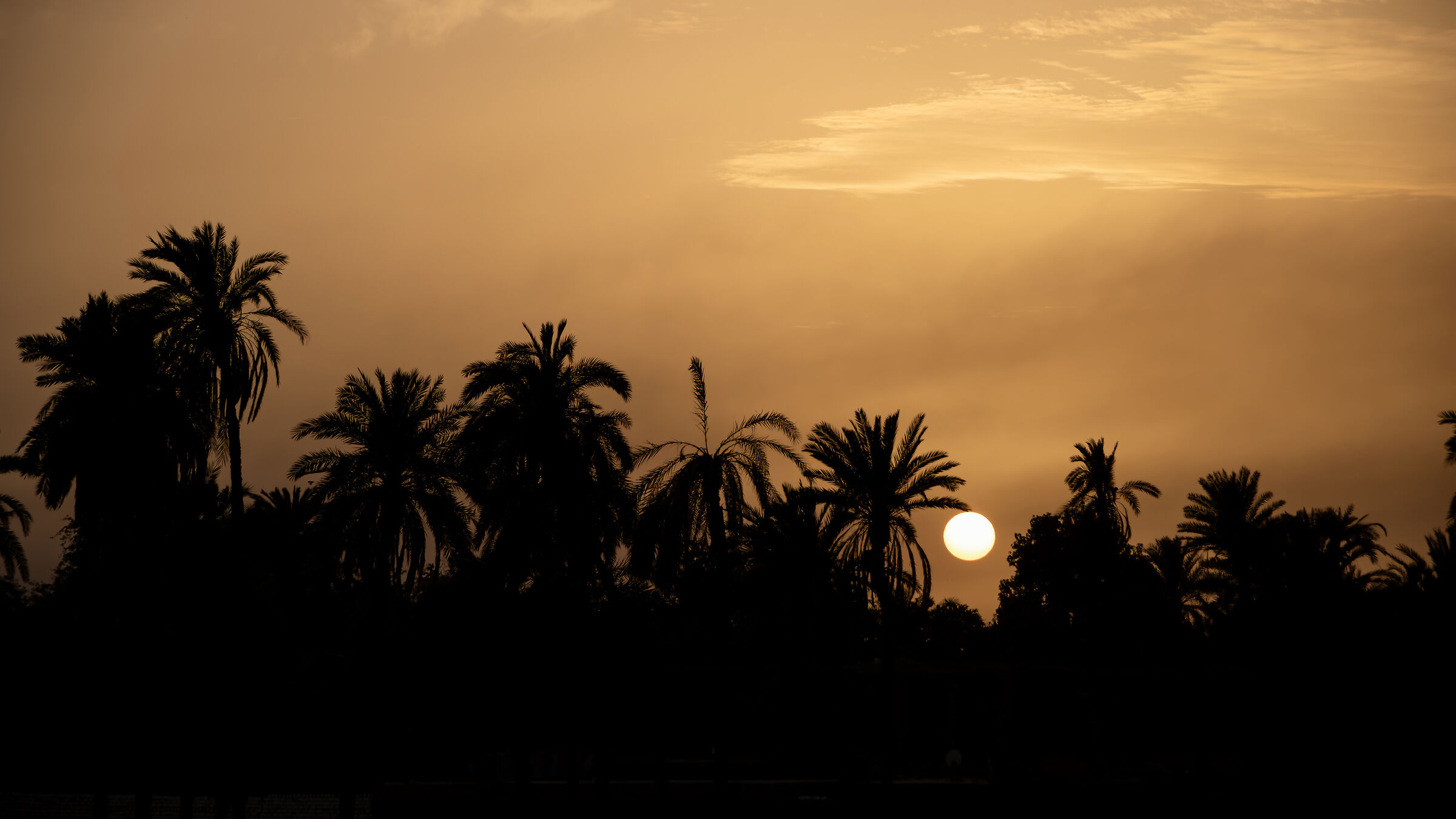 Sunset on the Nile