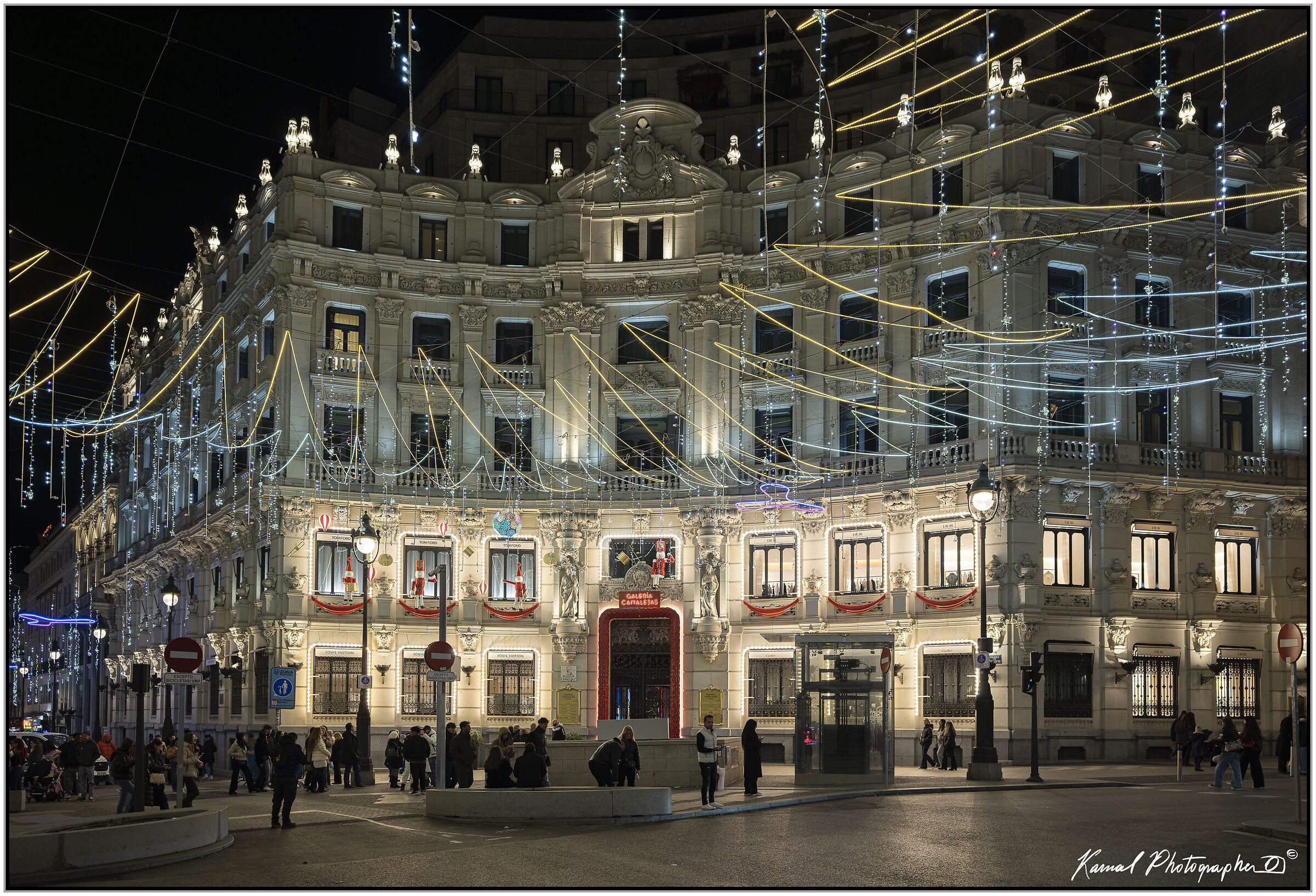 On the streets of Madrid