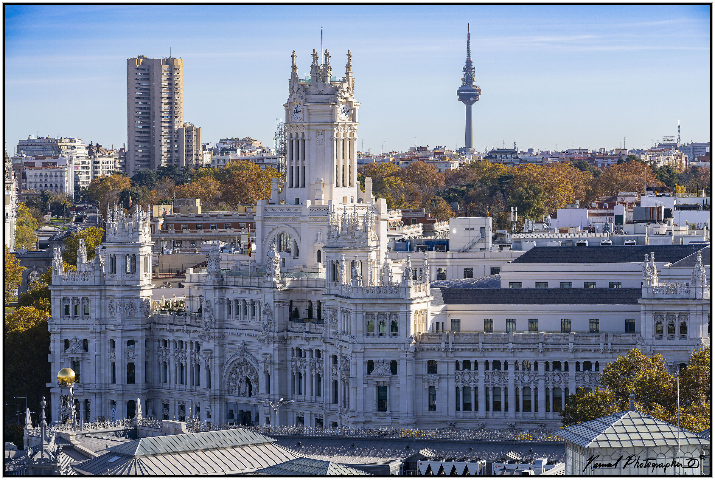 Madrid from above