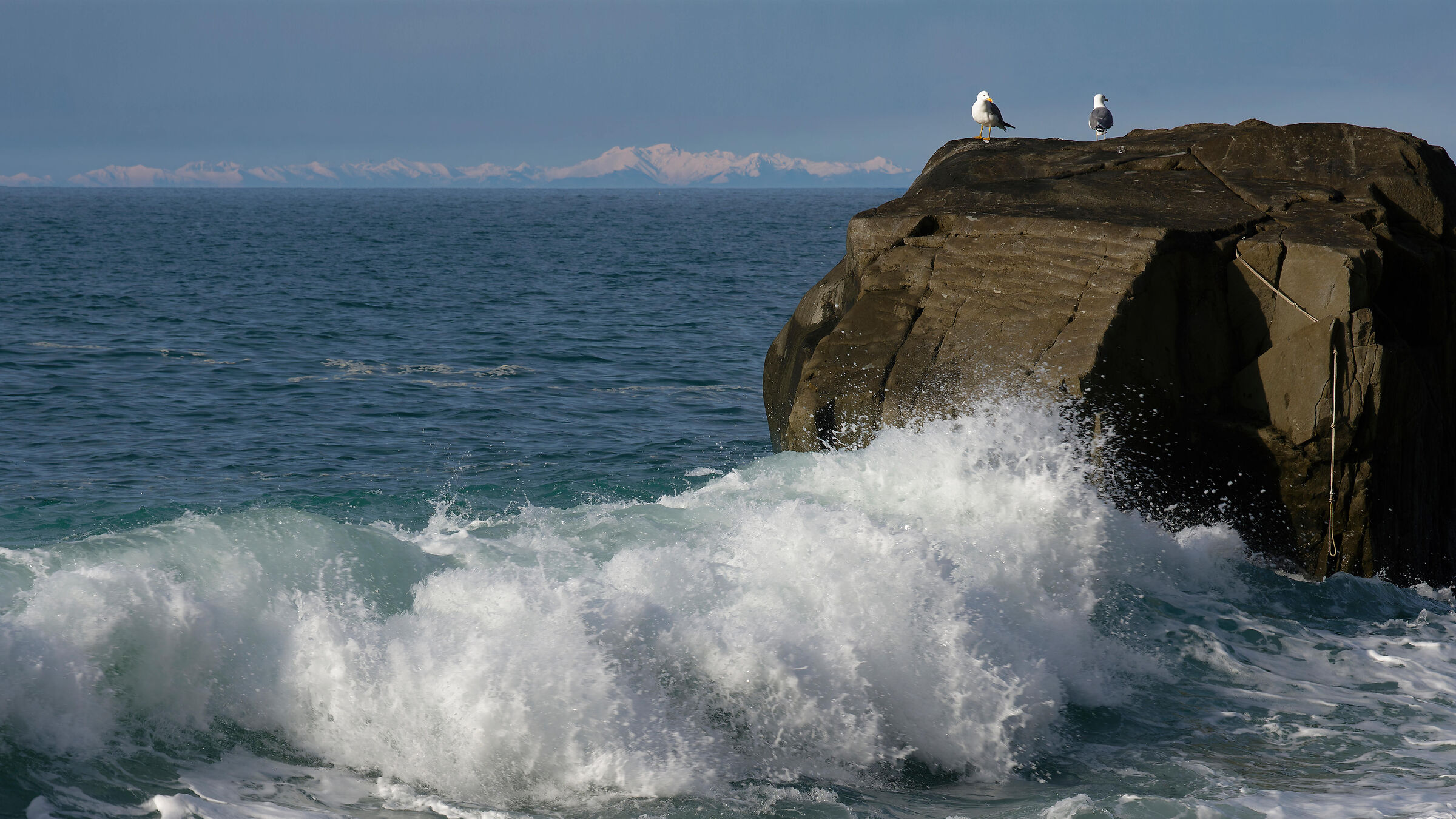 Sea and mountains