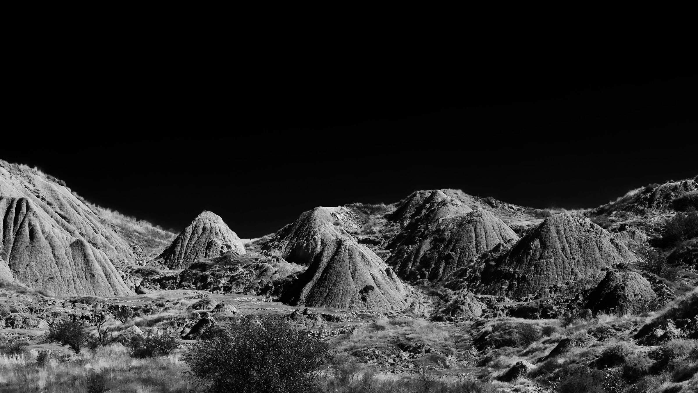 Basilicata, badlands, not far from Craco.
