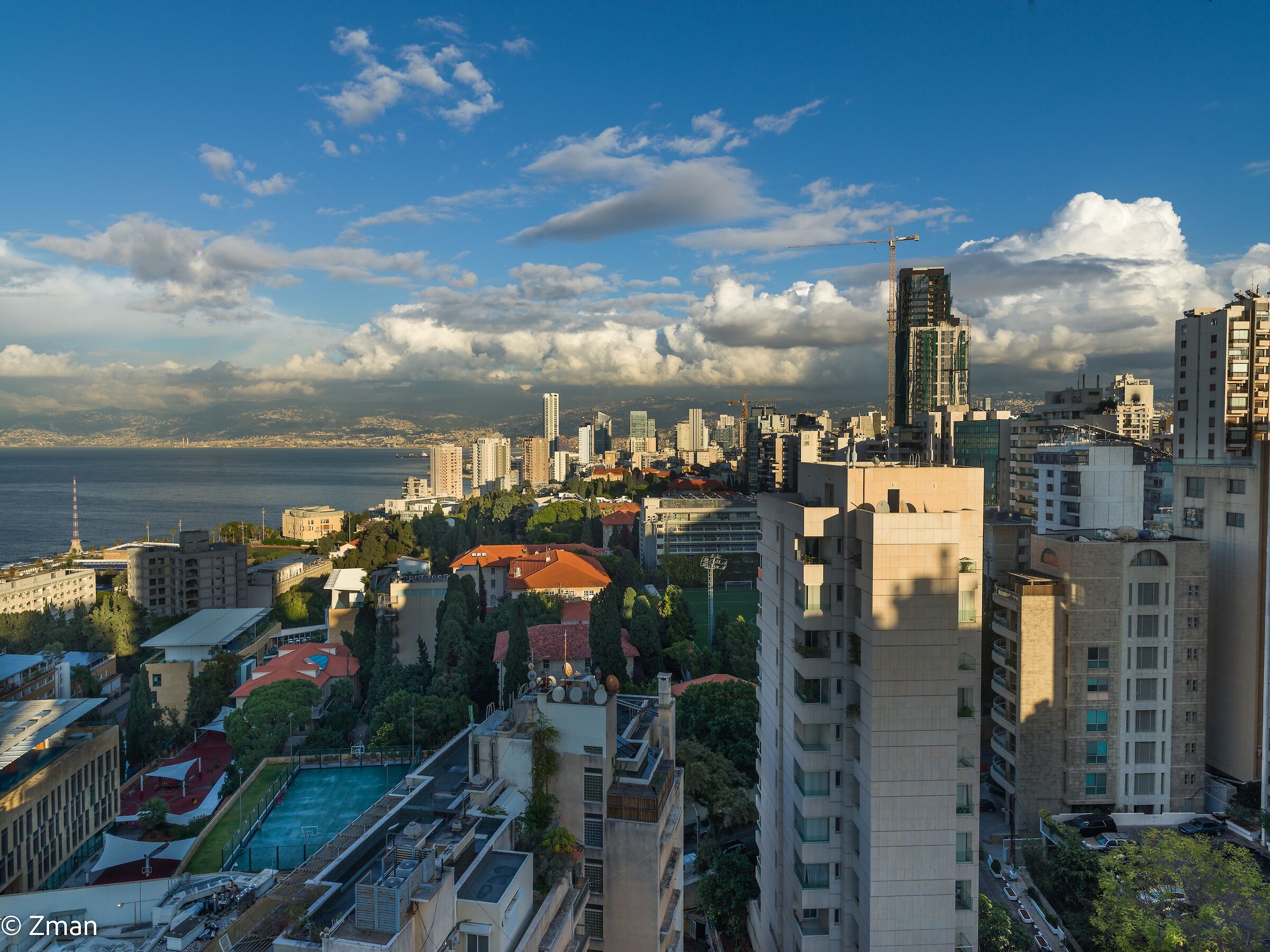 Beirut in a Winter Day