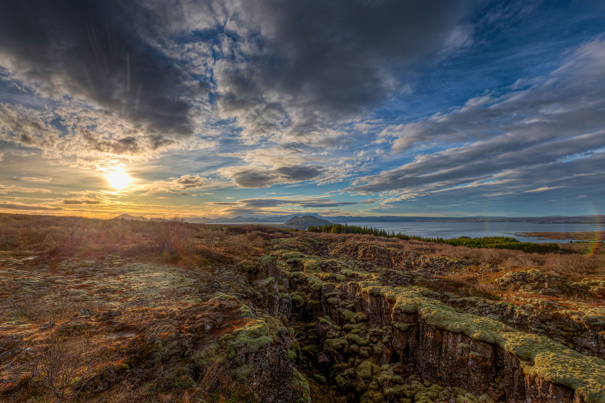 Hrafnagjá viewpoint