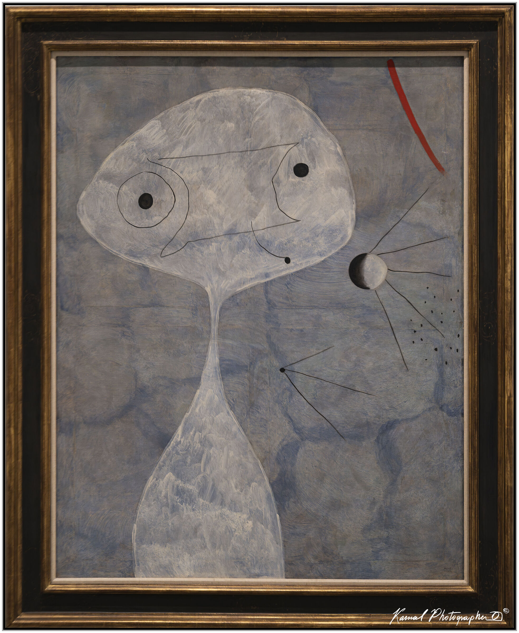 Joan Miró intitolato Uomo con la pipa (1925)