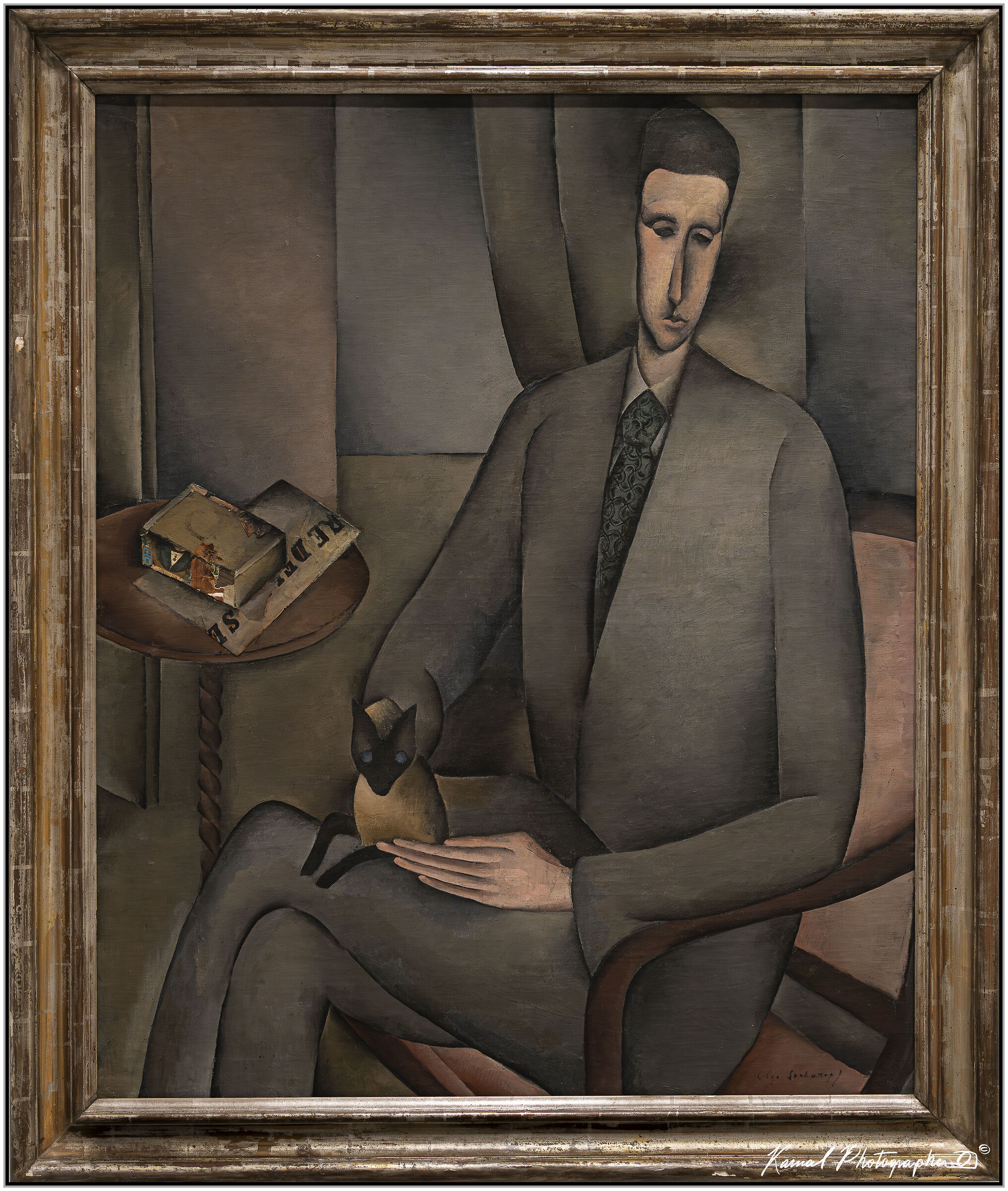 Ritratto di Jean Cocteau come dandy di Olga Sacharoff