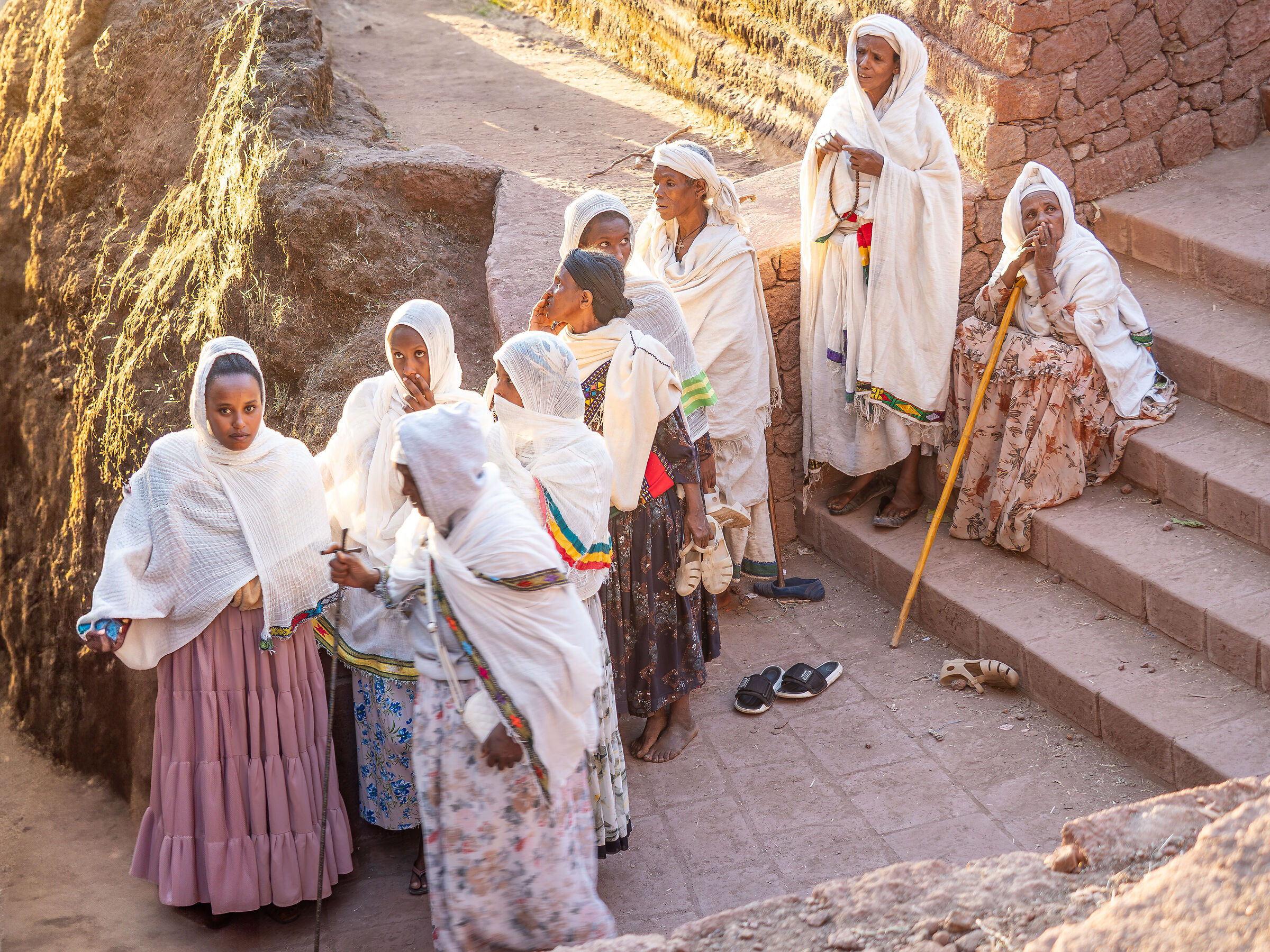 avvolte dall'emozione!