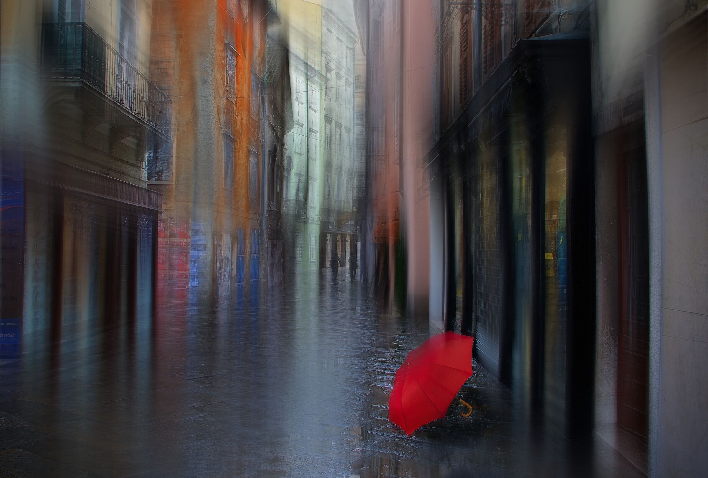 Rain in Brussels