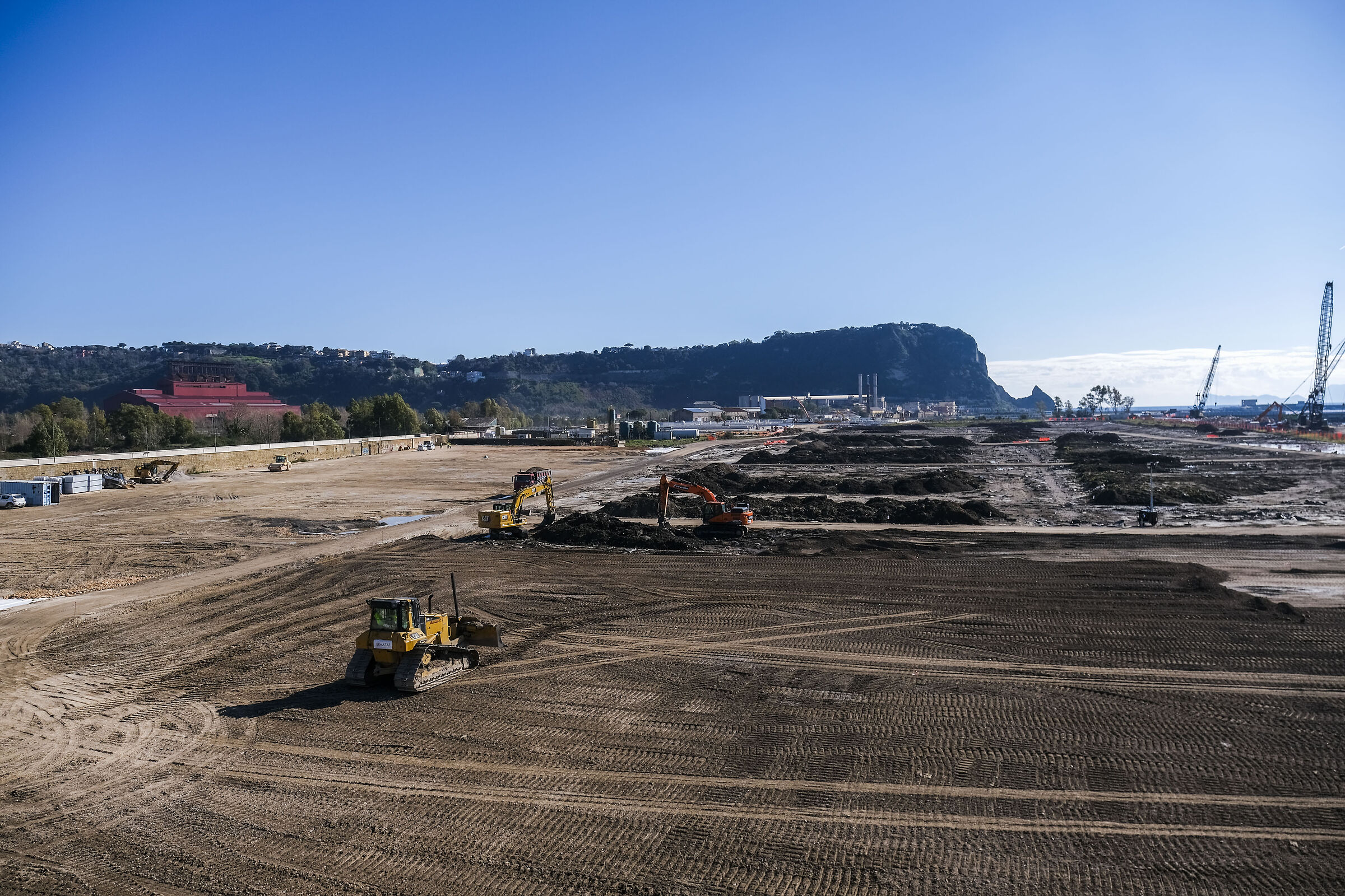 Bagnoli redevelopment works ahead of the 38th America's