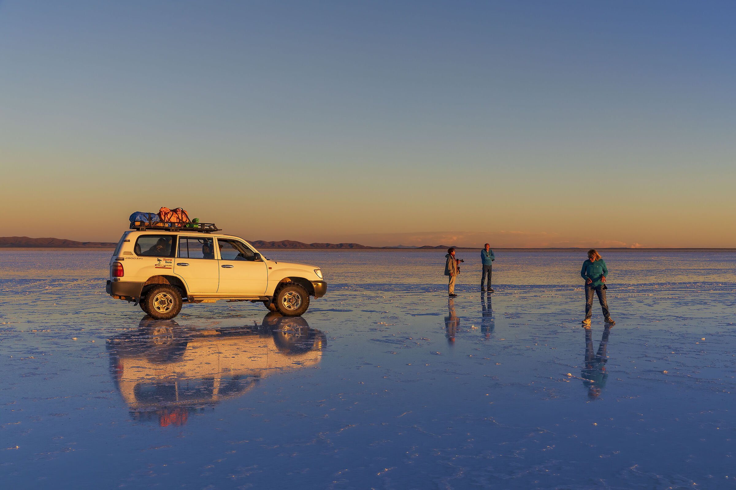 Salar de uyuni Tramonto