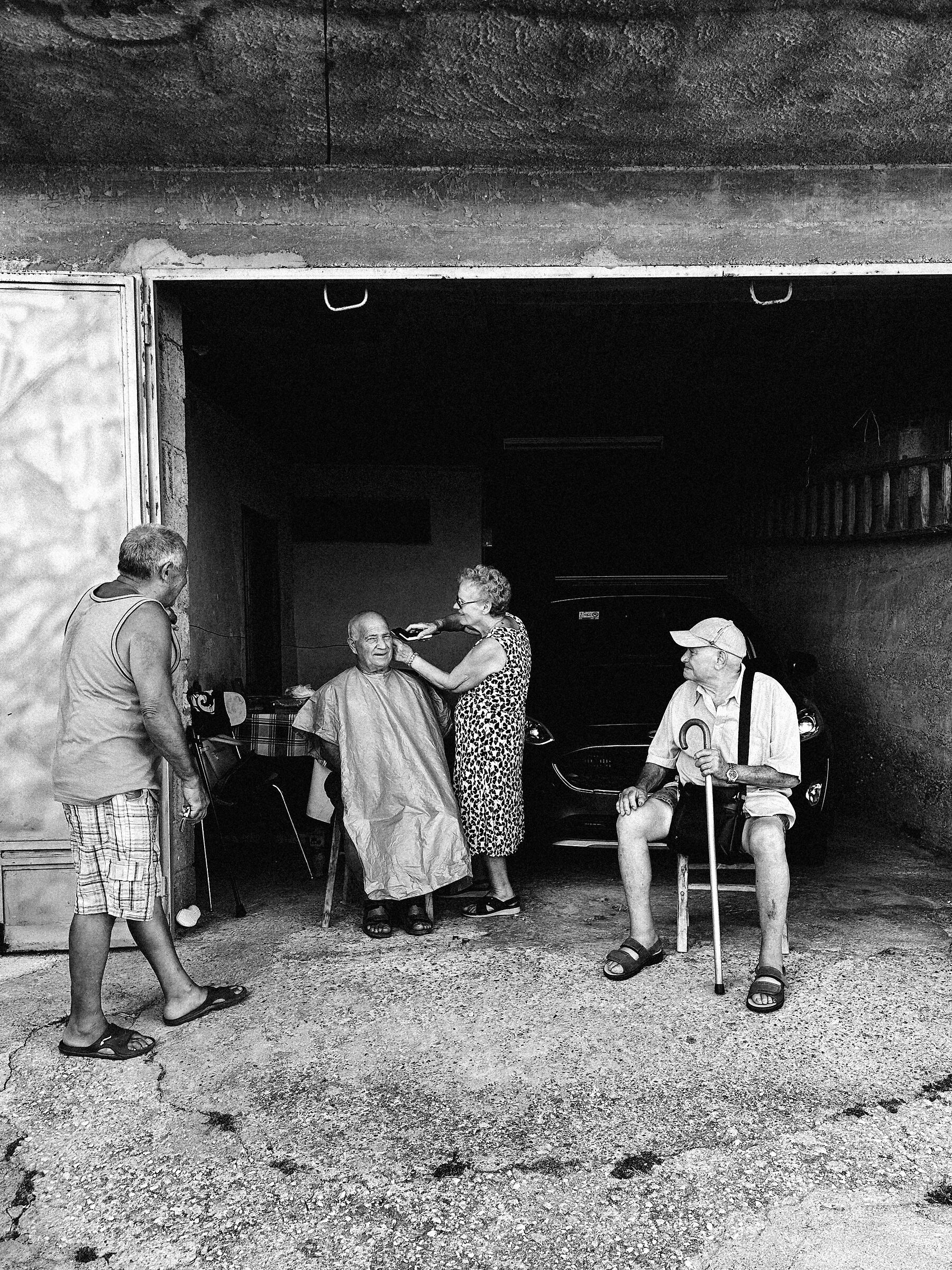 Barber at home