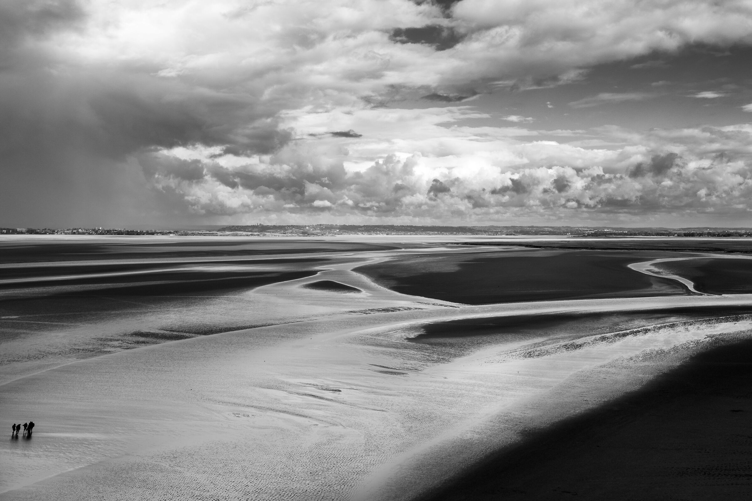 Bay of Mont Saint Michel.