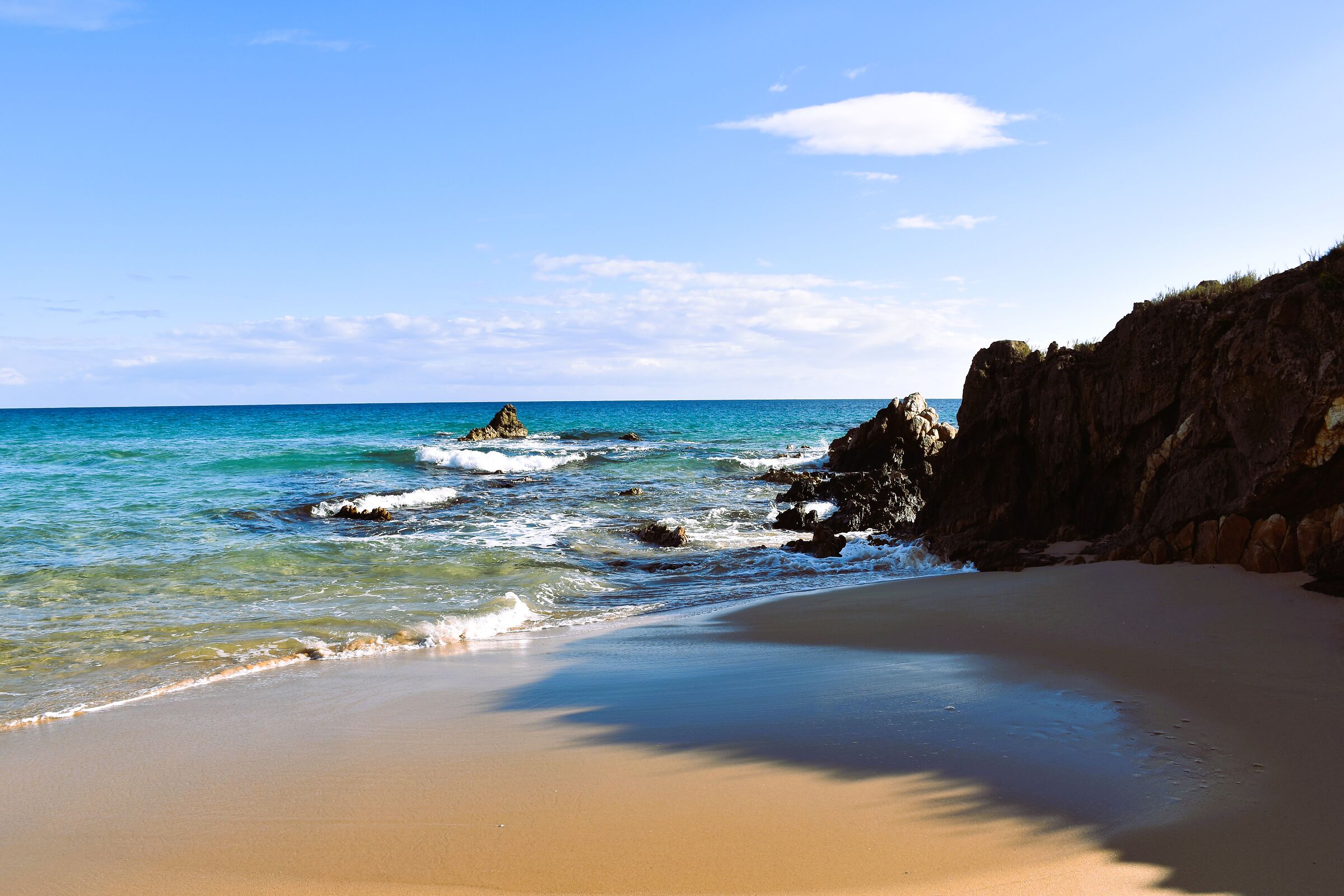 The solitude that pleases