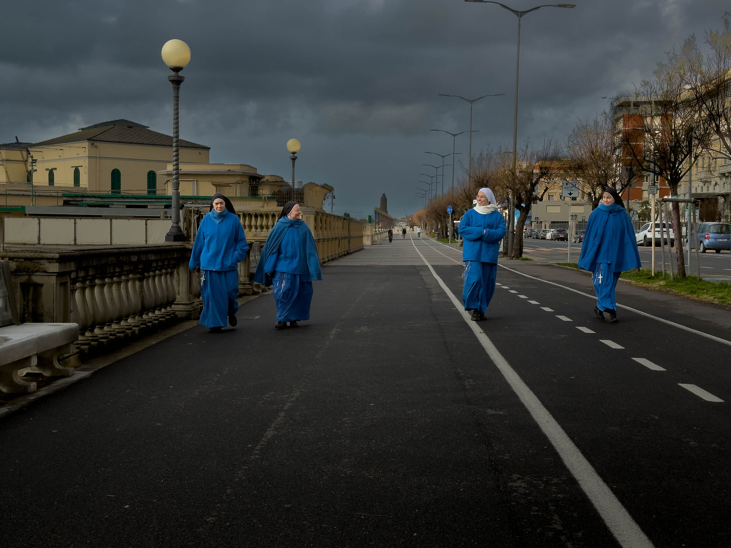 Scatto al volo col cellulare a Livorno