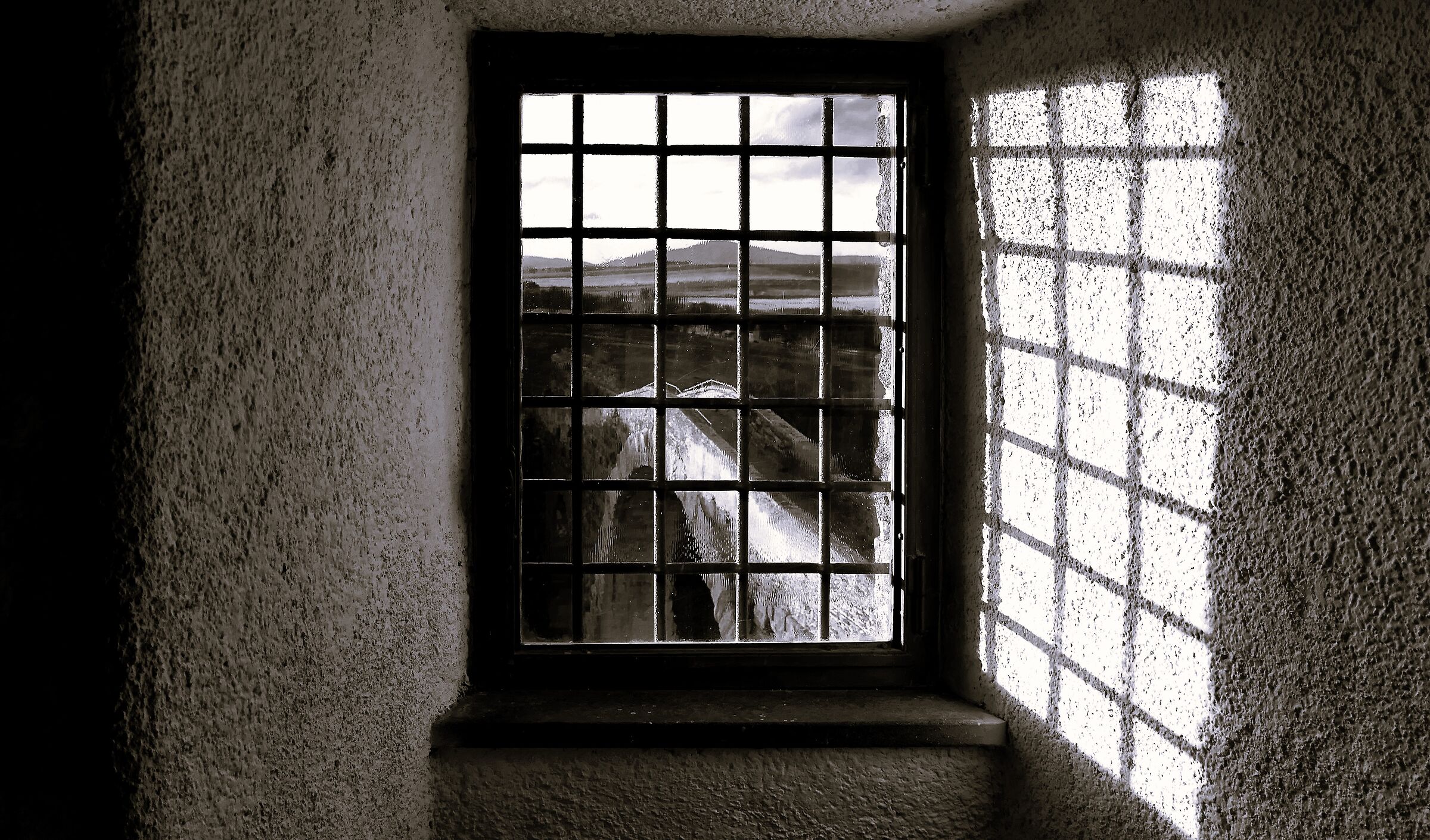 Castle of the Abbey of Vulci (VT), view of the bridge